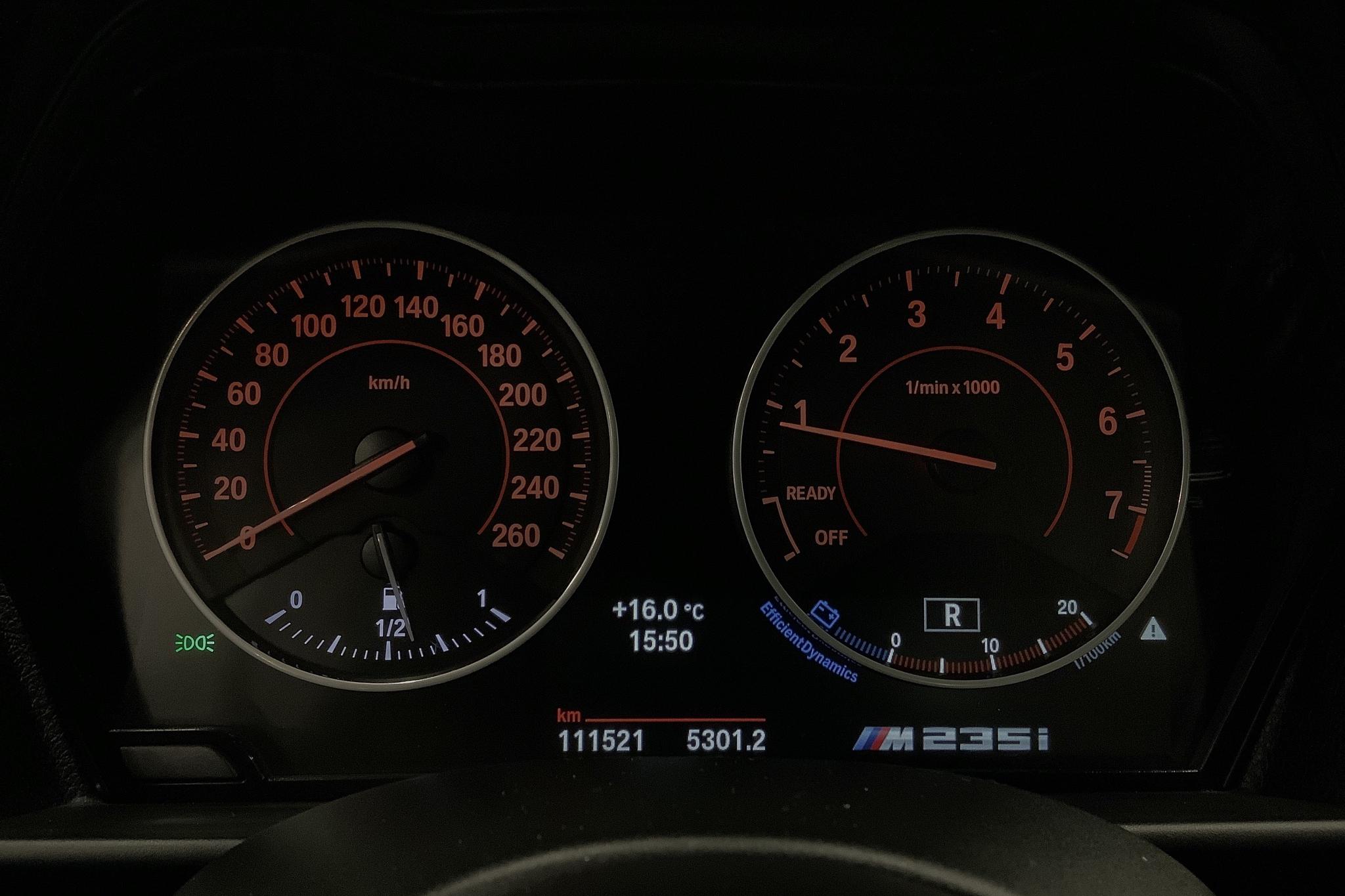 BMW M235i Coupé, F22 (326hk) - 111 520 km - Automatic - gray - 2016