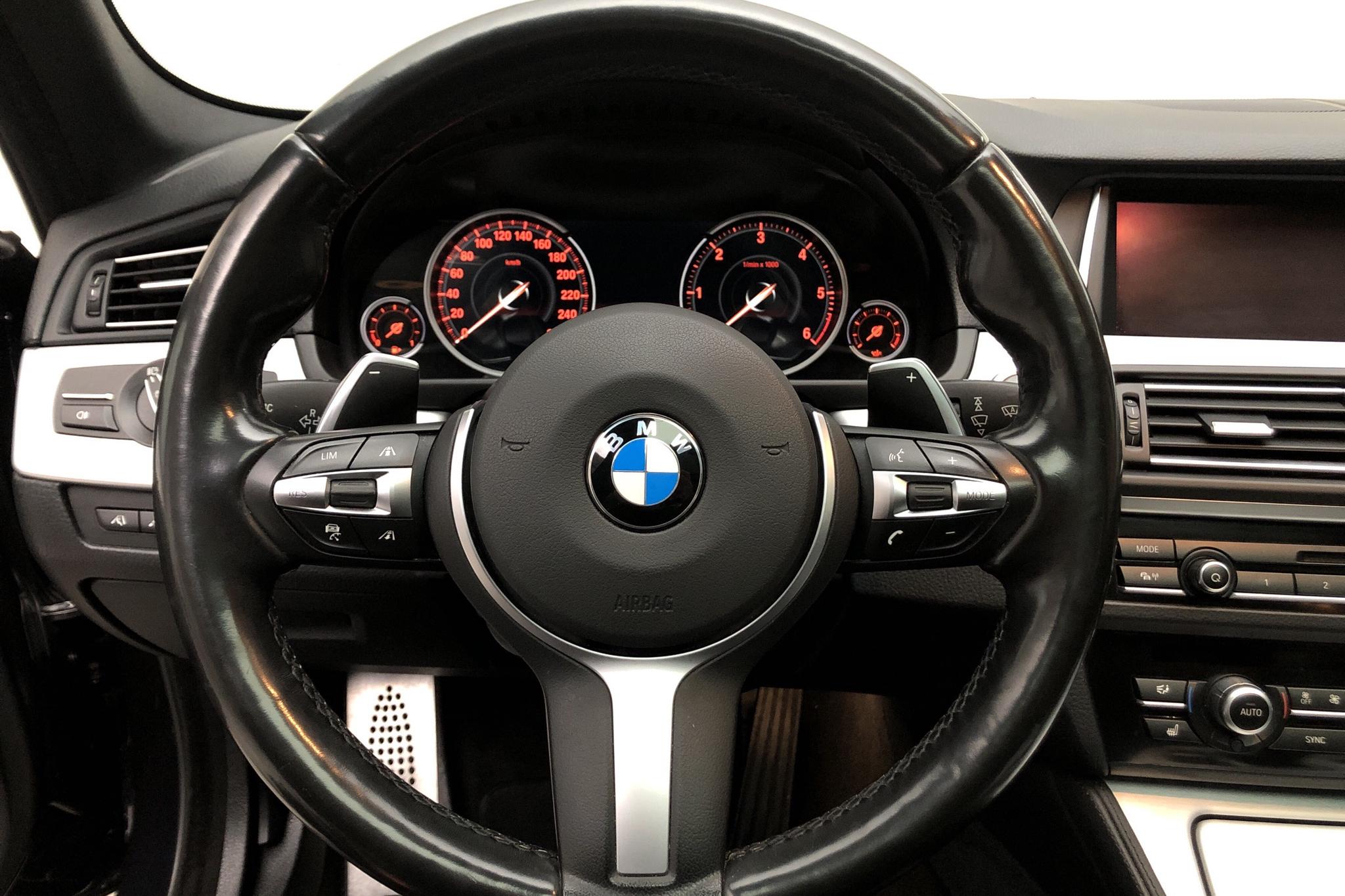 BMW 530d xDrive Touring, F11 (258hk) - 143 610 km - Automatic - black - 2017