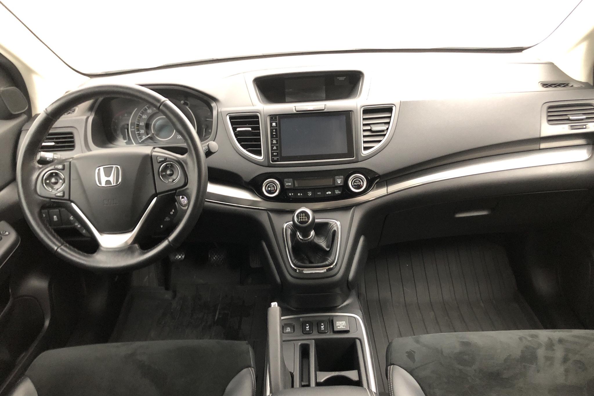 Honda CR-V 1.6 i-DTEC 4WD (160hk) - 109 940 km - Manual - white - 2015