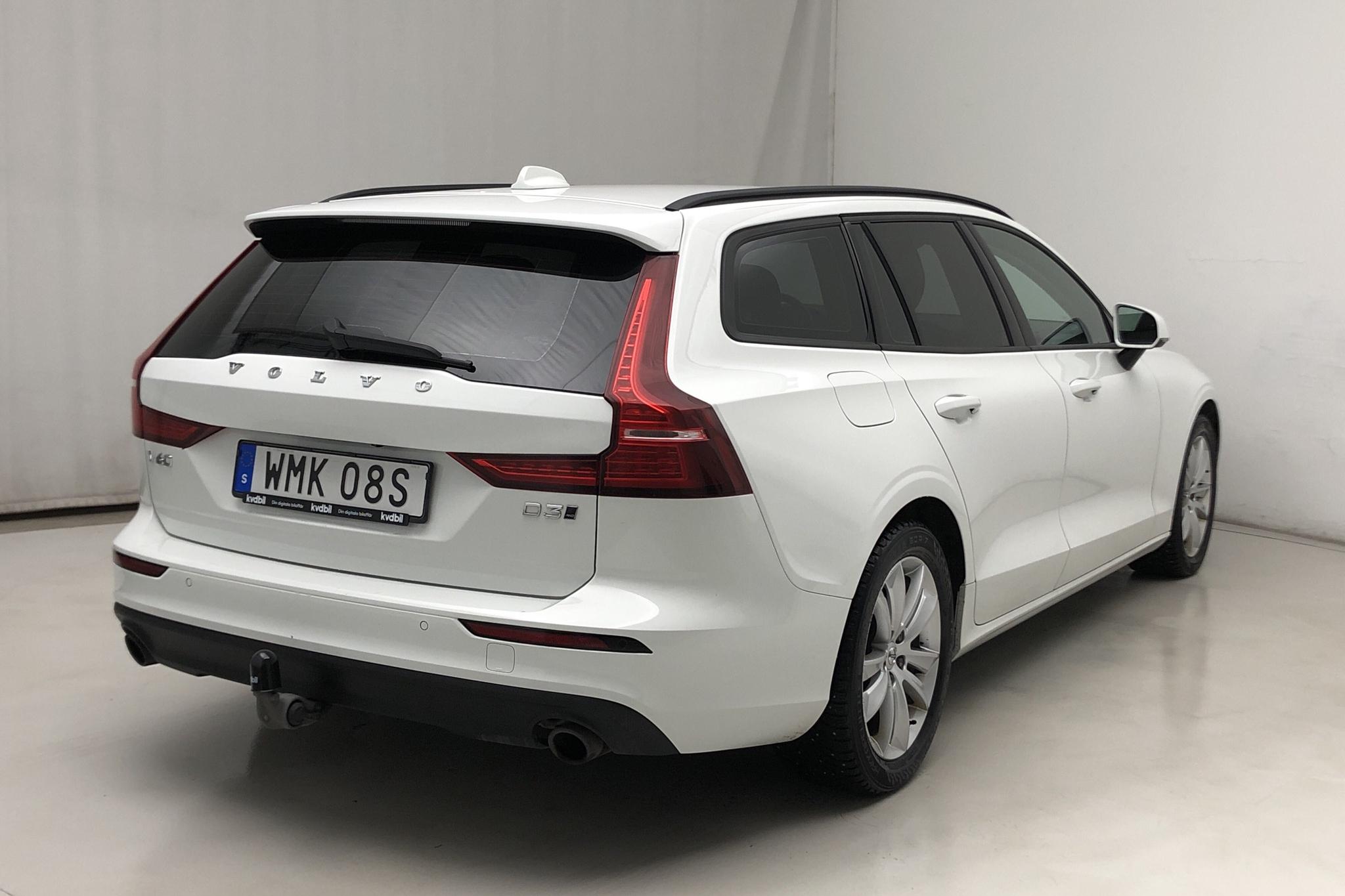 Volvo V60 D3 AWD (150hk) - 161 360 km - Automatic - white - 2020