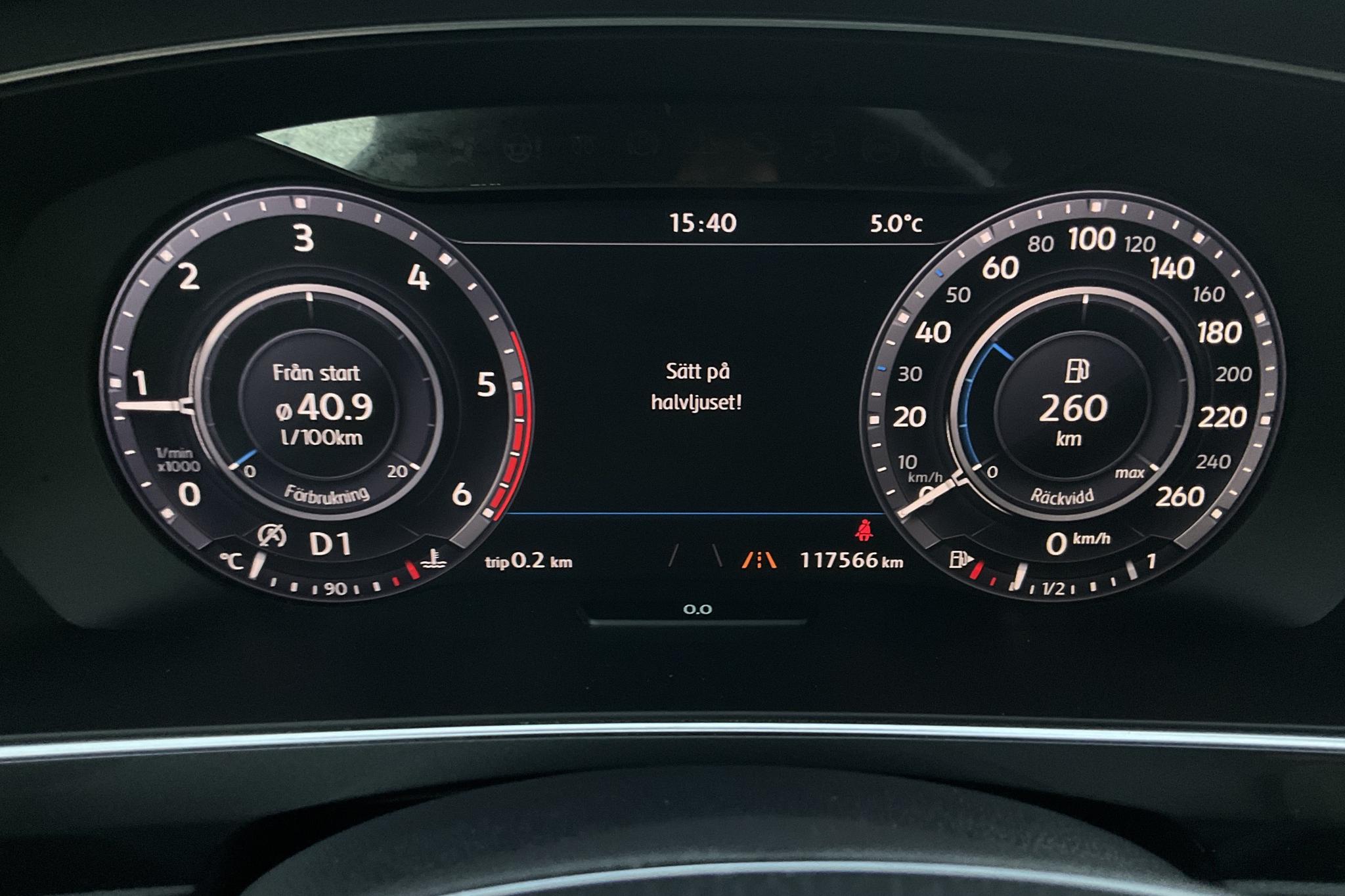 VW Tiguan 2.0 TDI 4MOTION (190hk) - 11 756 mil - Automat - vit - 2017