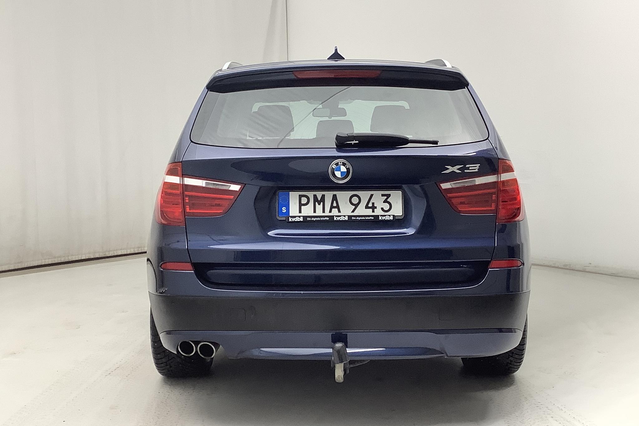 BMW X3 xDrive30d, F25 (258hk) - 118 160 km - Automatic - blue - 2014