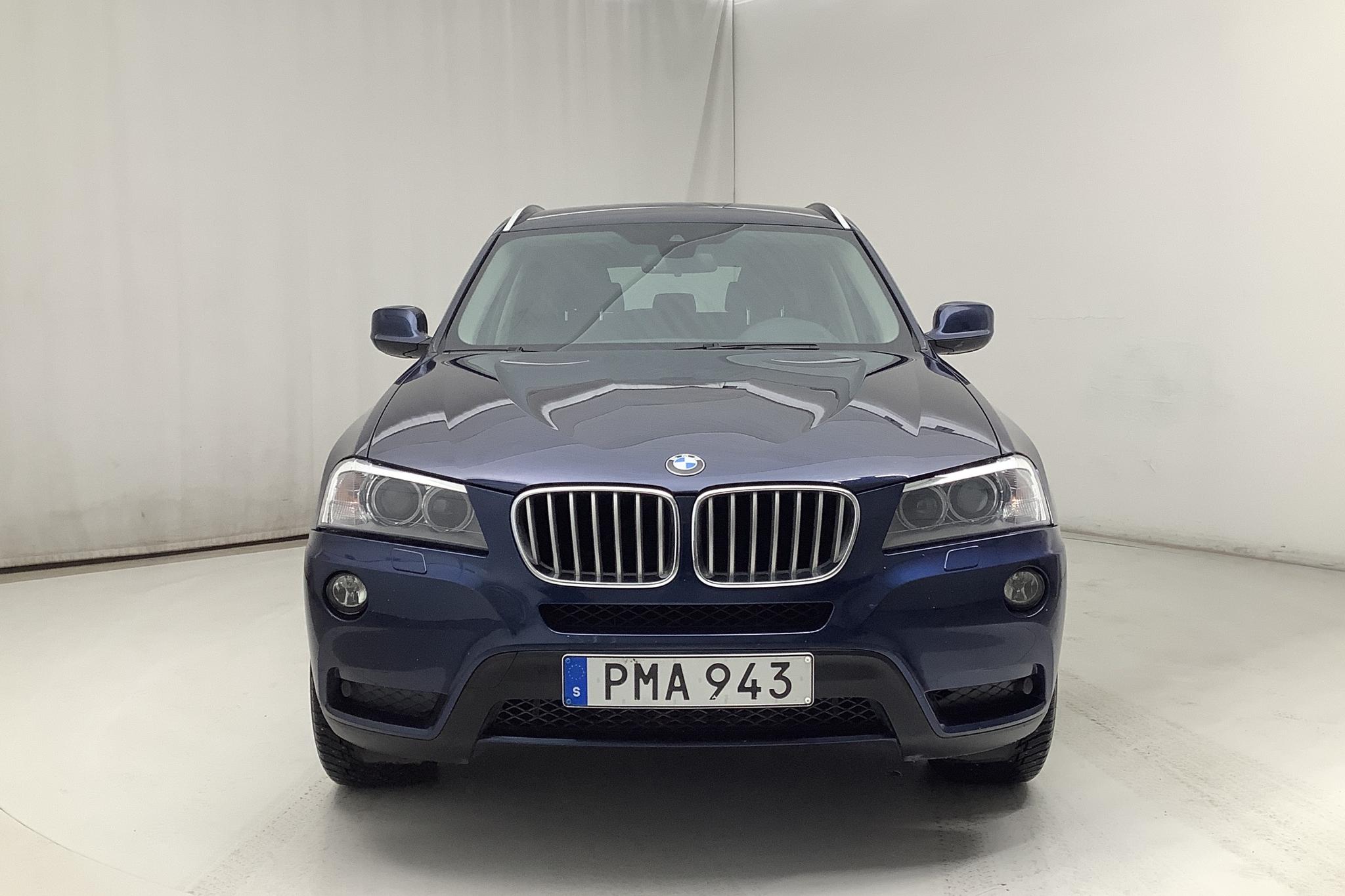 BMW X3 xDrive30d, F25 (258hk) - 118 160 km - Automatic - blue - 2014
