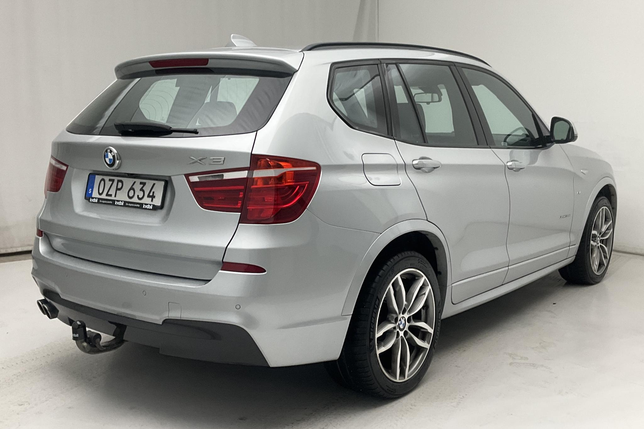 BMW X3 xDrive30d, F25 (258hk) - 99 460 km - Automatic - silver - 2016