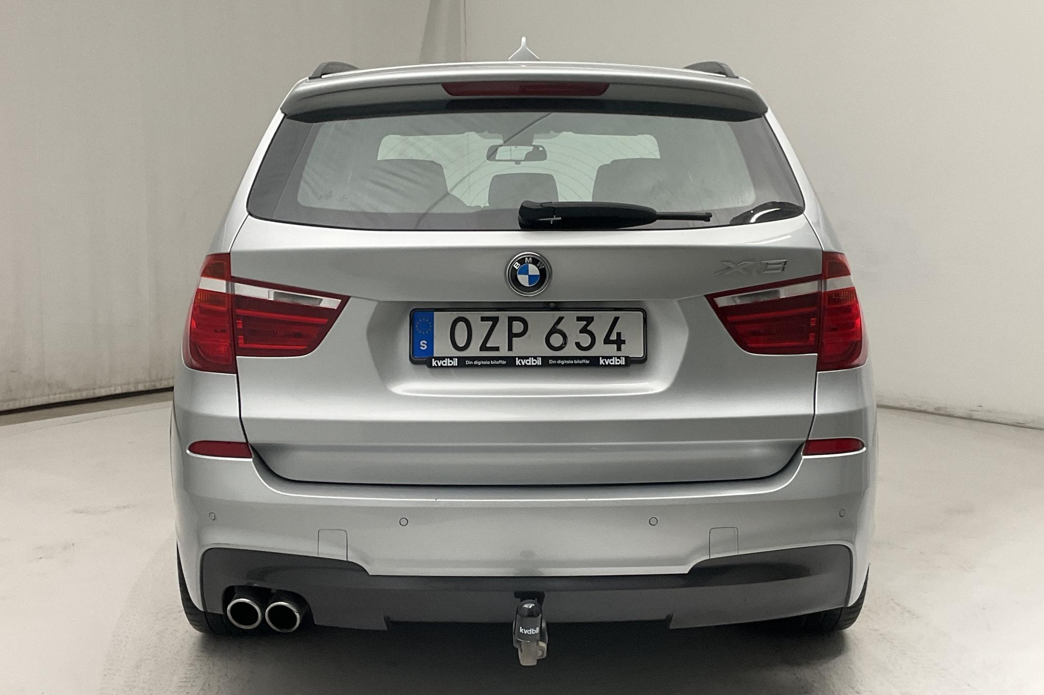 BMW X3 xDrive30d, F25 (258hk) - 9 946 mil - Automat - silver - 2016