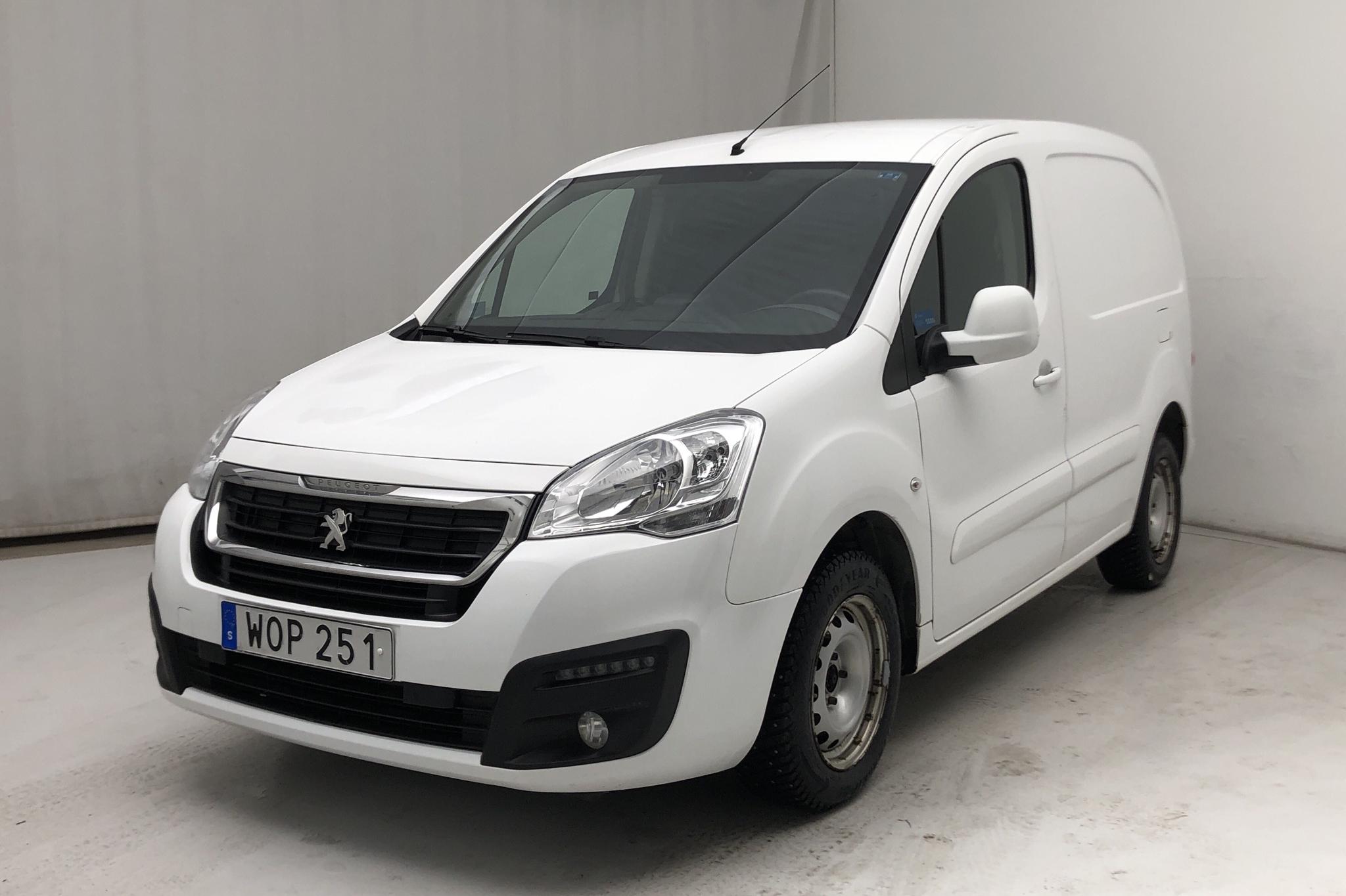 Peugeot Partner 1.6 BlueHDI Skåp (100hk) - 133 100 km - Automatic - white - 2018