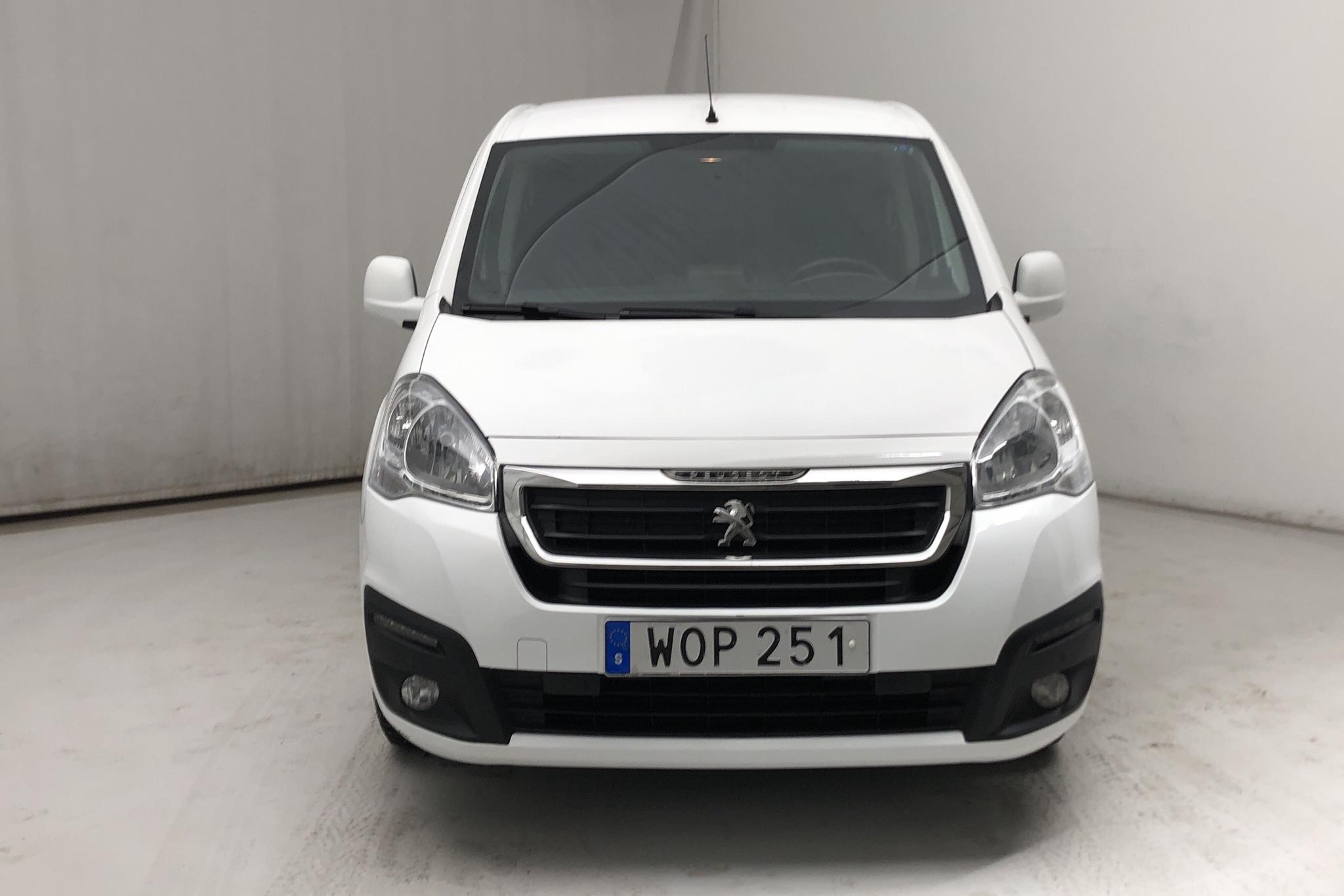 Peugeot Partner 1.6 BlueHDI Skåp (100hk) - 133 100 km - Automatic - white - 2018