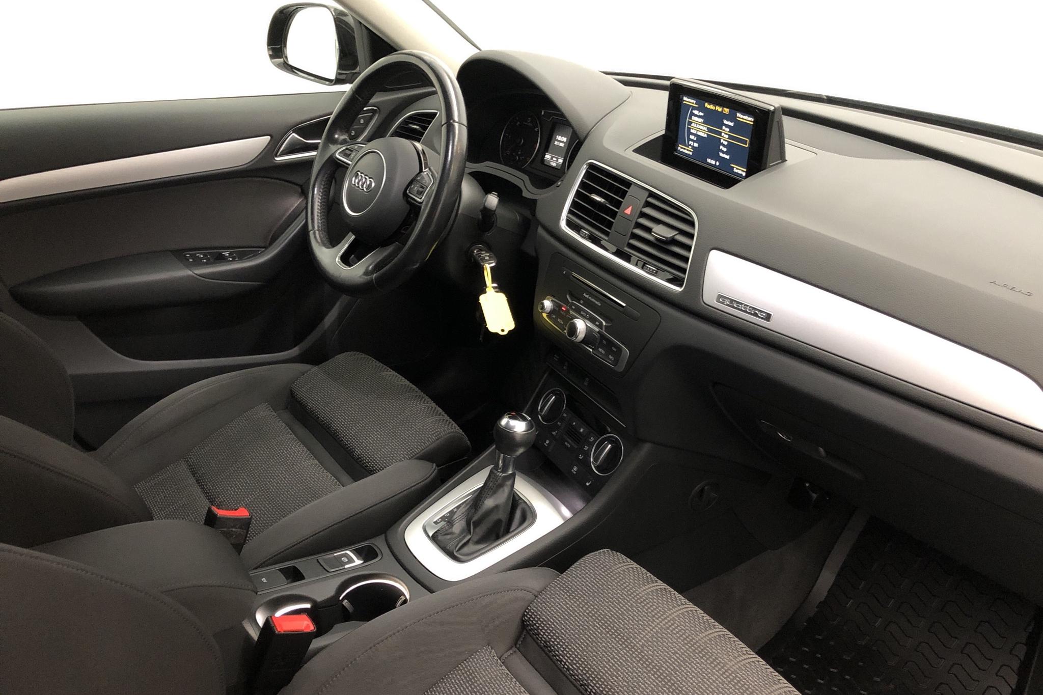 Audi Q3 2.0 TDI quattro (150hk) - 87 970 km - Automatic - black - 2017