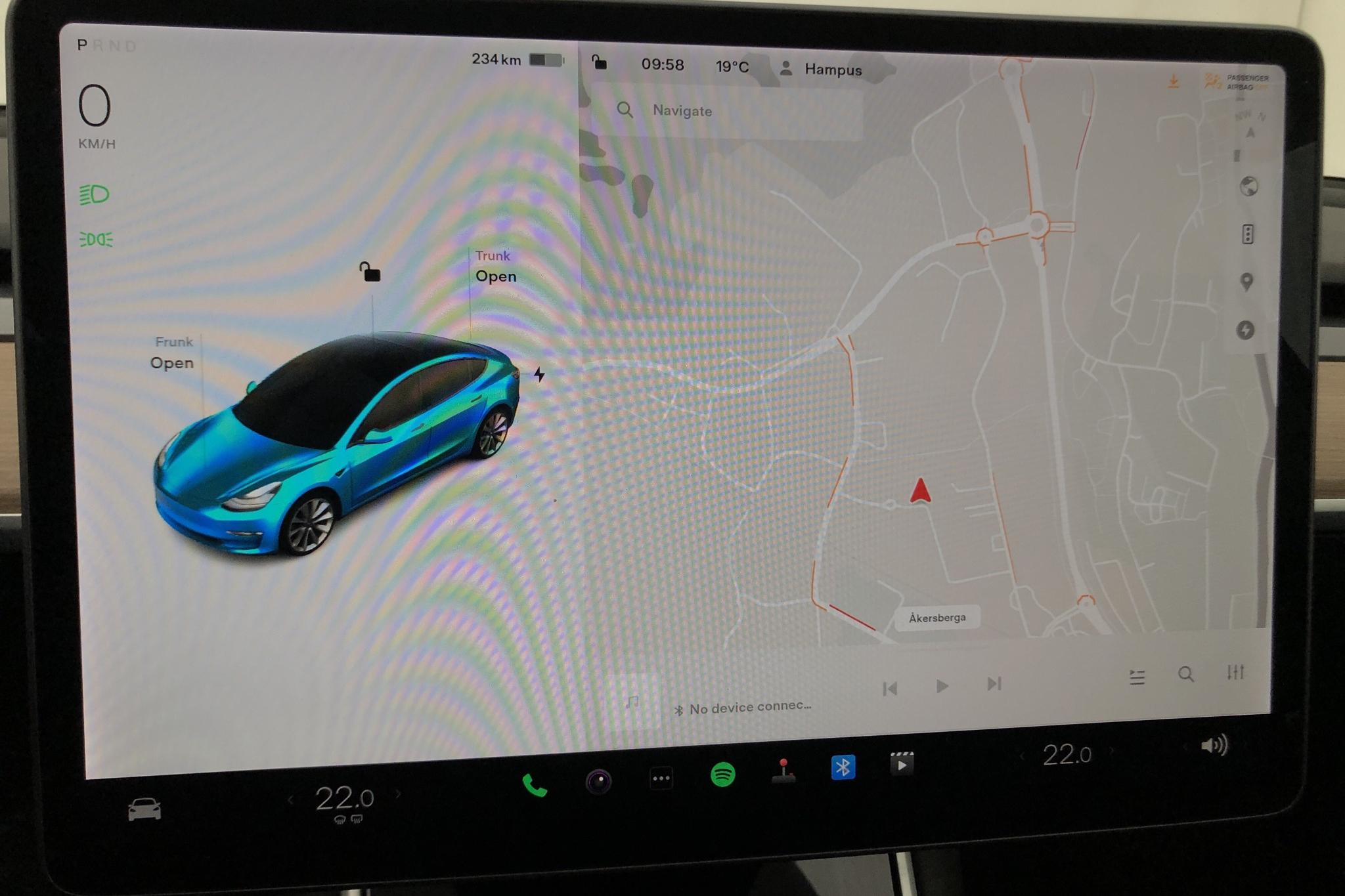 Tesla Model 3 Long Range Dual Motor AWD - 10 474 mil - Automat - vit - 2019