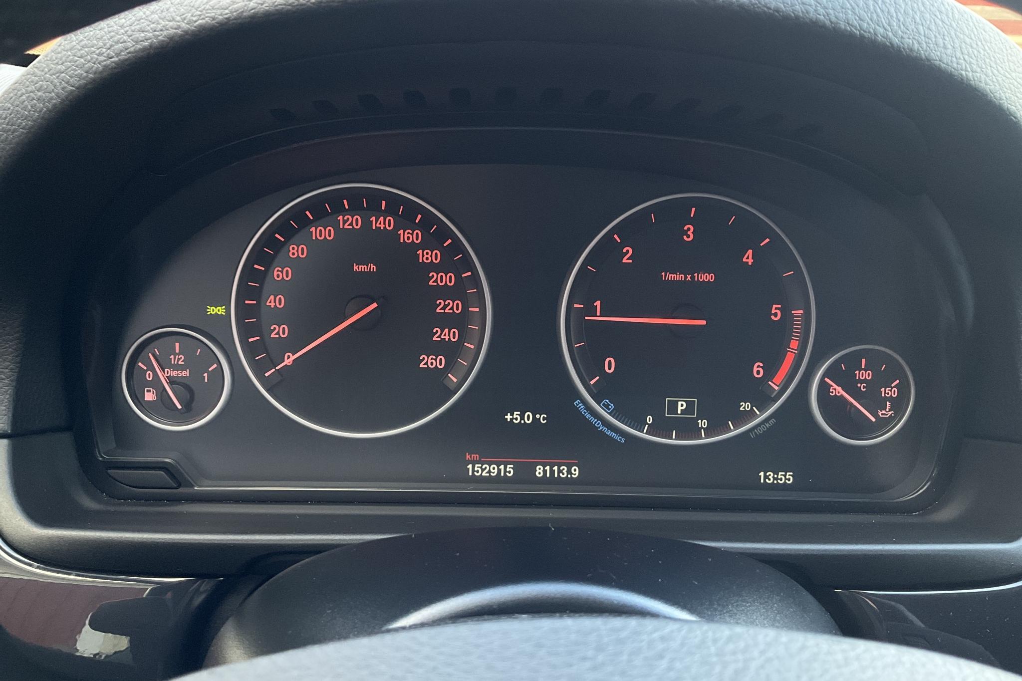 BMW 520d Touring, F11 (190hk) - 152 920 km - Automatic - black - 2017