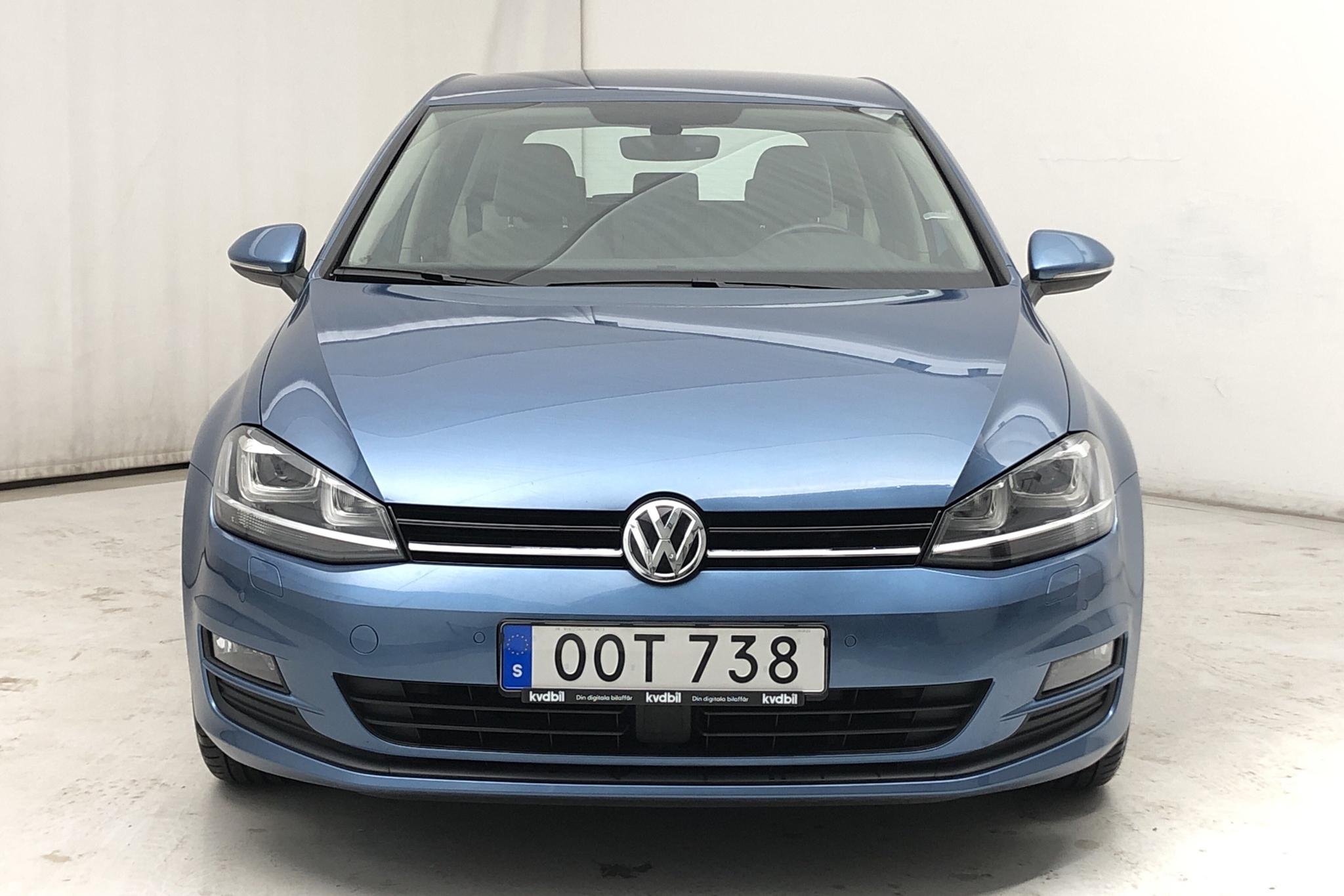 VW Golf VII 1.2 TSI 5dr (110hk) - 4 451 mil - Automat - blå - 2017