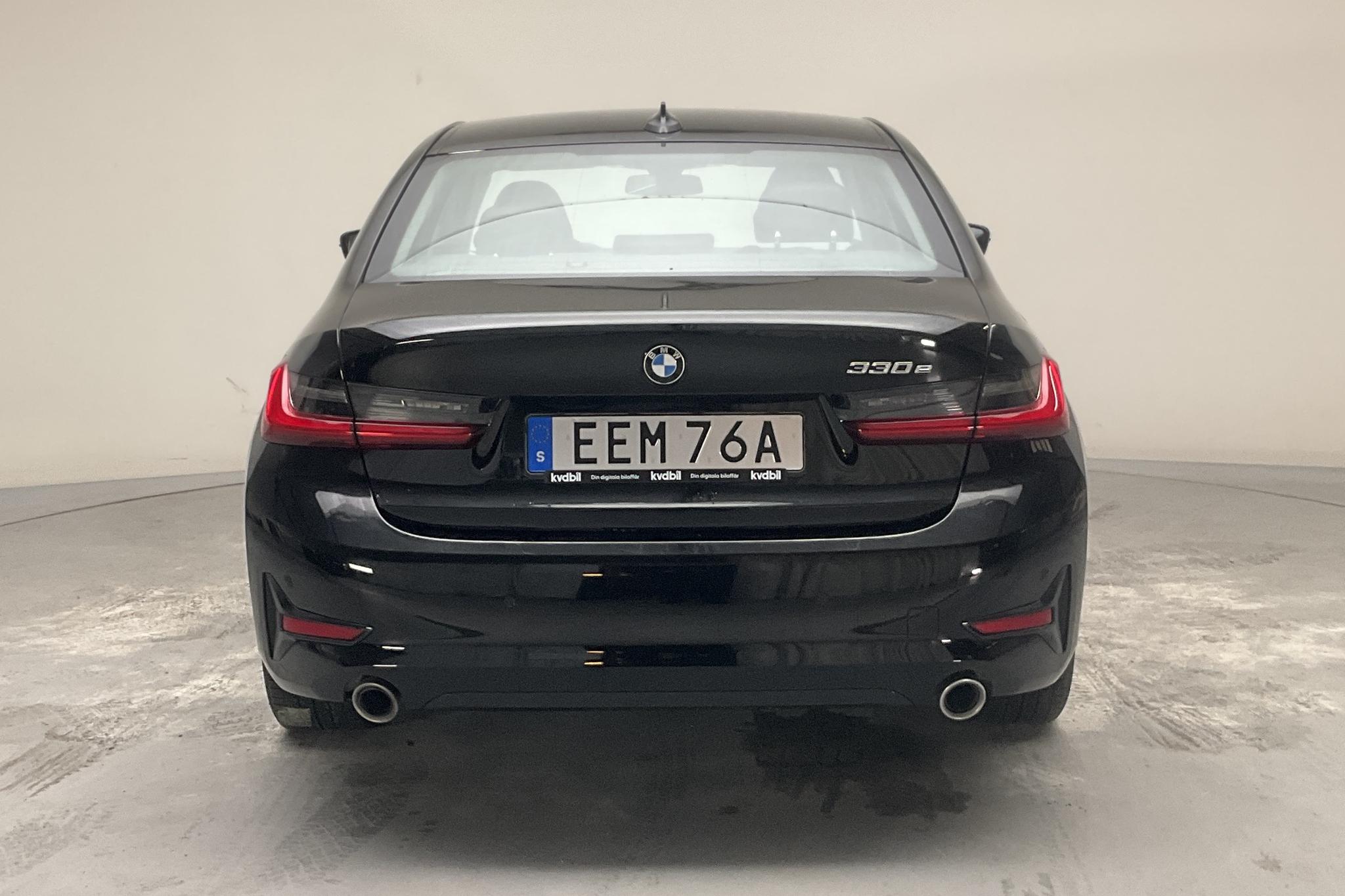 BMW 330e Sedan, G20 (292hk) - 62 370 km - Automatic - black - 2020