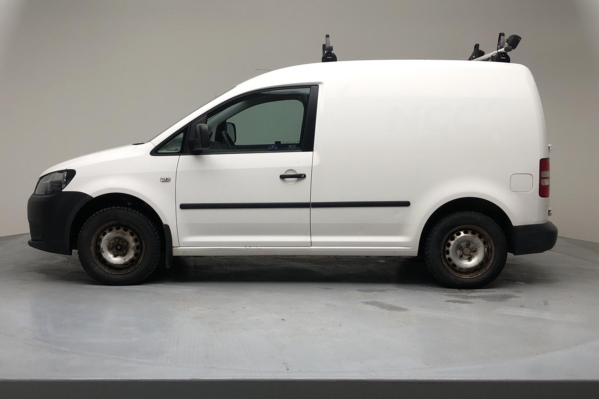 VW Caddy 1.6 TDI Skåp (102hk) - 80 730 km - Manual - white - 2011