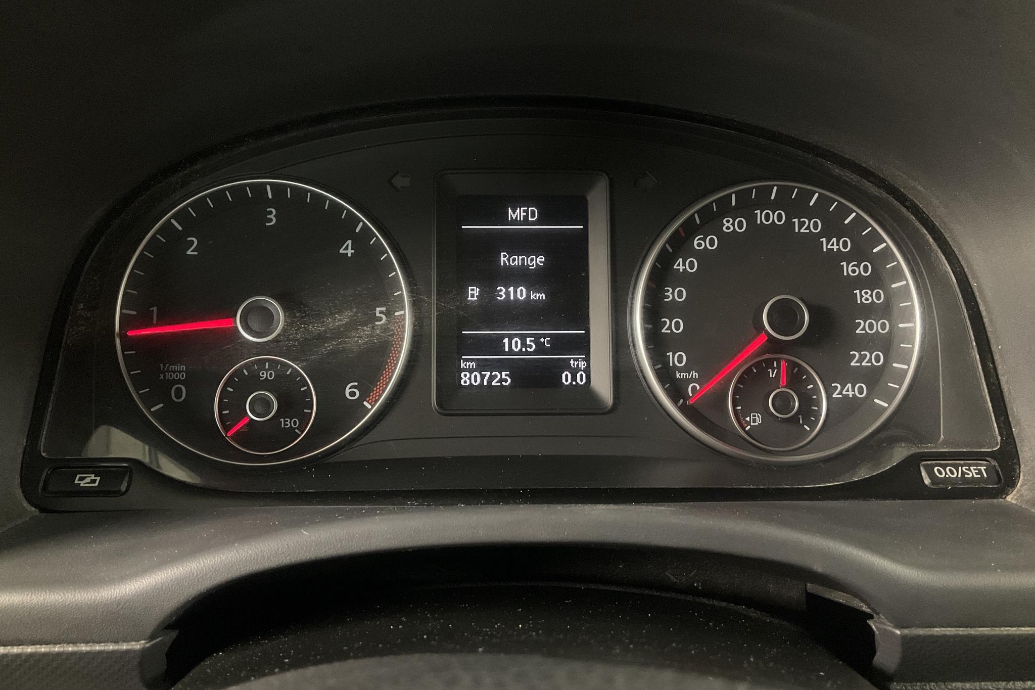 VW Caddy 1.6 TDI Skåp (102hk) - 8 073 mil - Manuell - vit - 2011