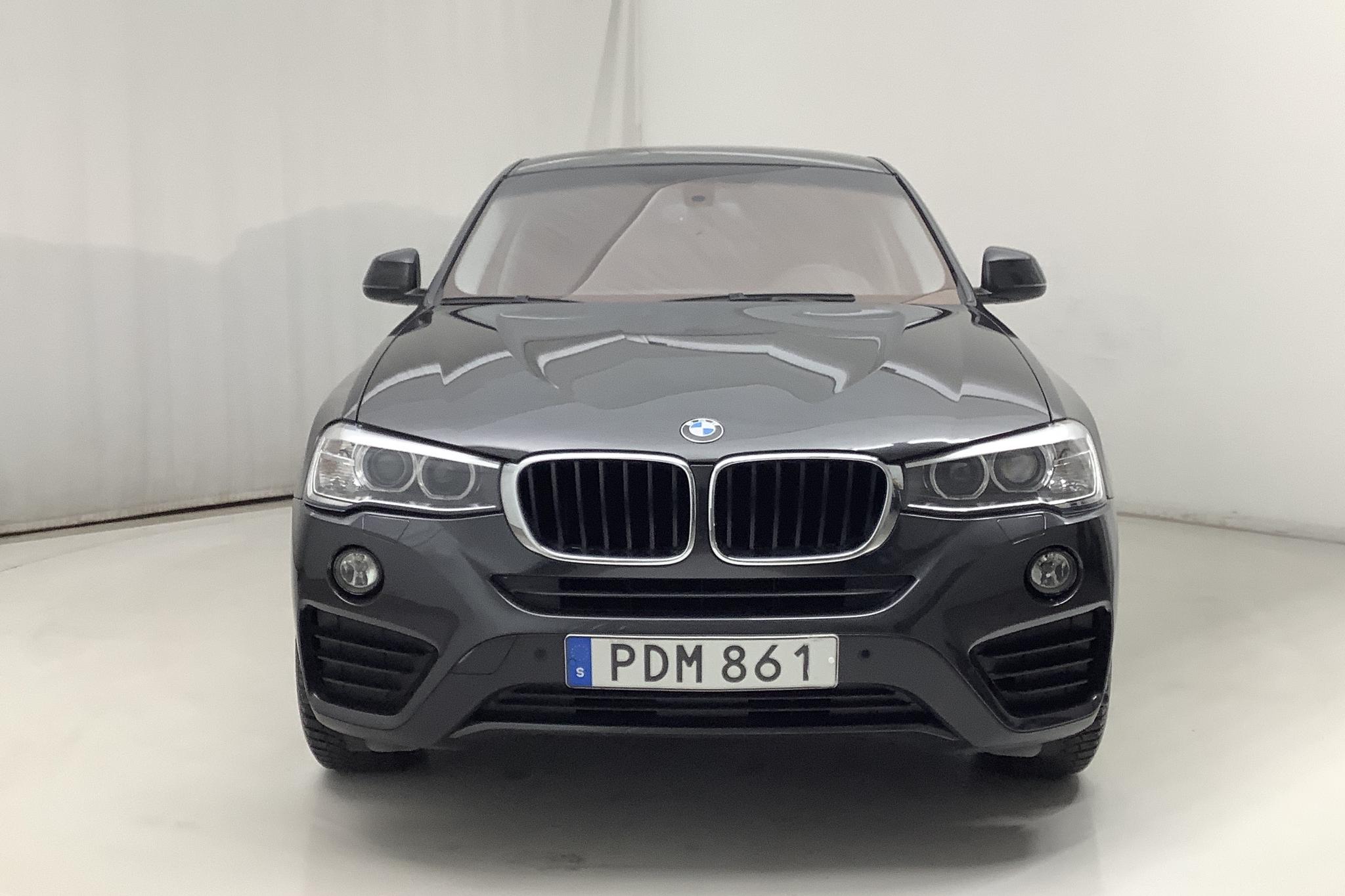 BMW X4 xDrive 20d, F26 (190hk) - 87 870 km - Automatic - gray - 2017