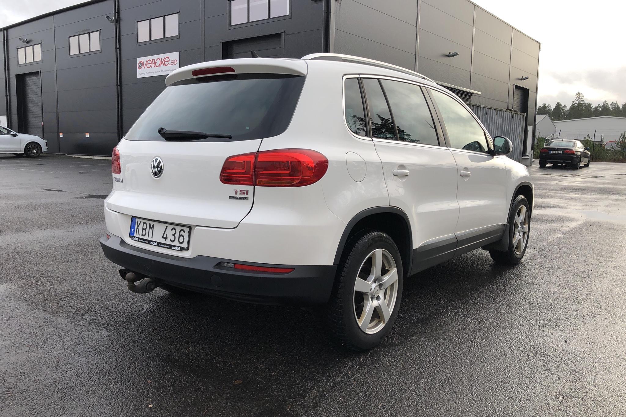 VW Tiguan 1.4 TSI 4MOTION (160hk) - 199 040 km - Manual - white - 2014