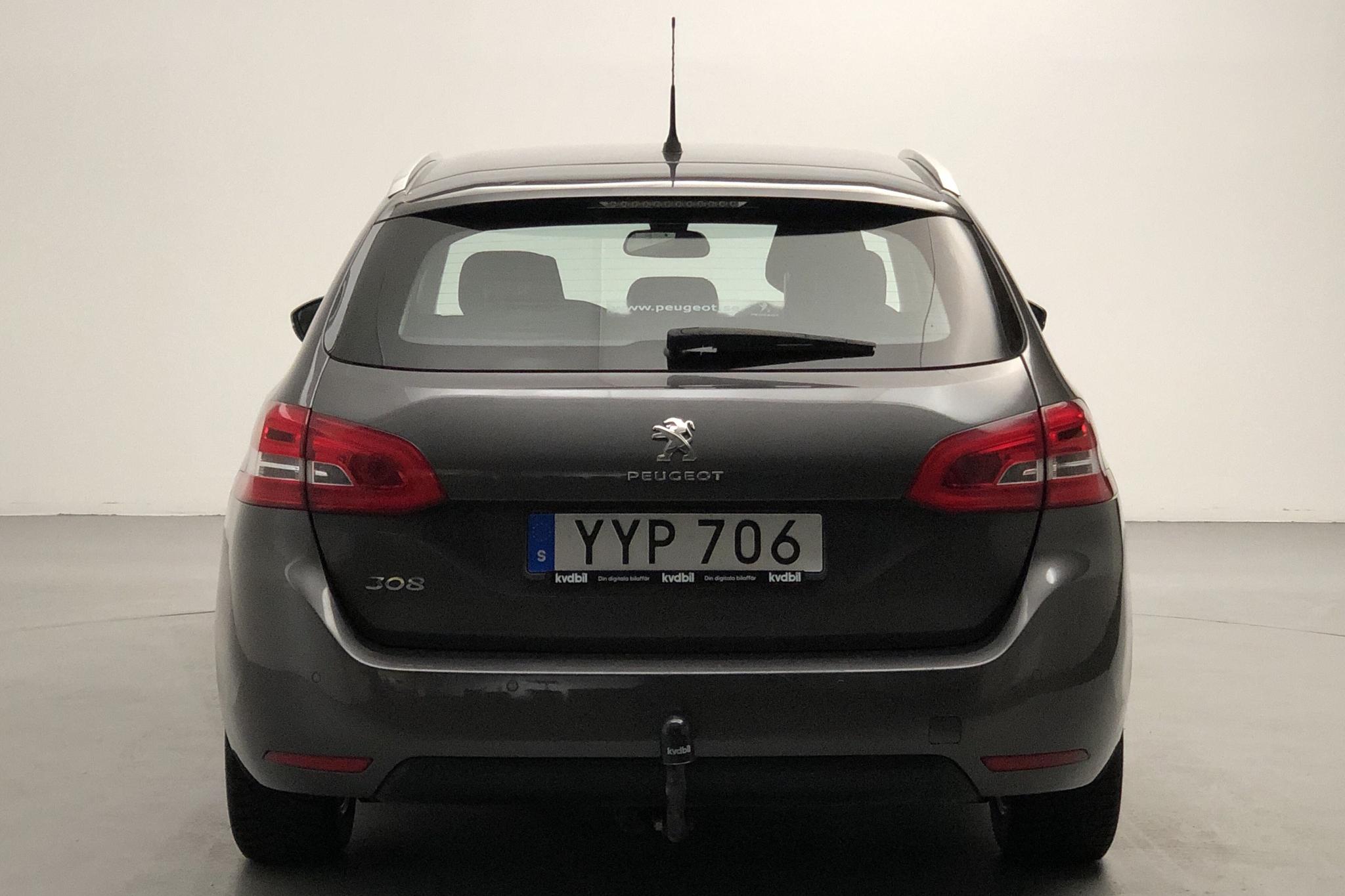 Peugeot 308 SW BlueHDi (120hk) - 121 060 km - Automatic - gray - 2018
