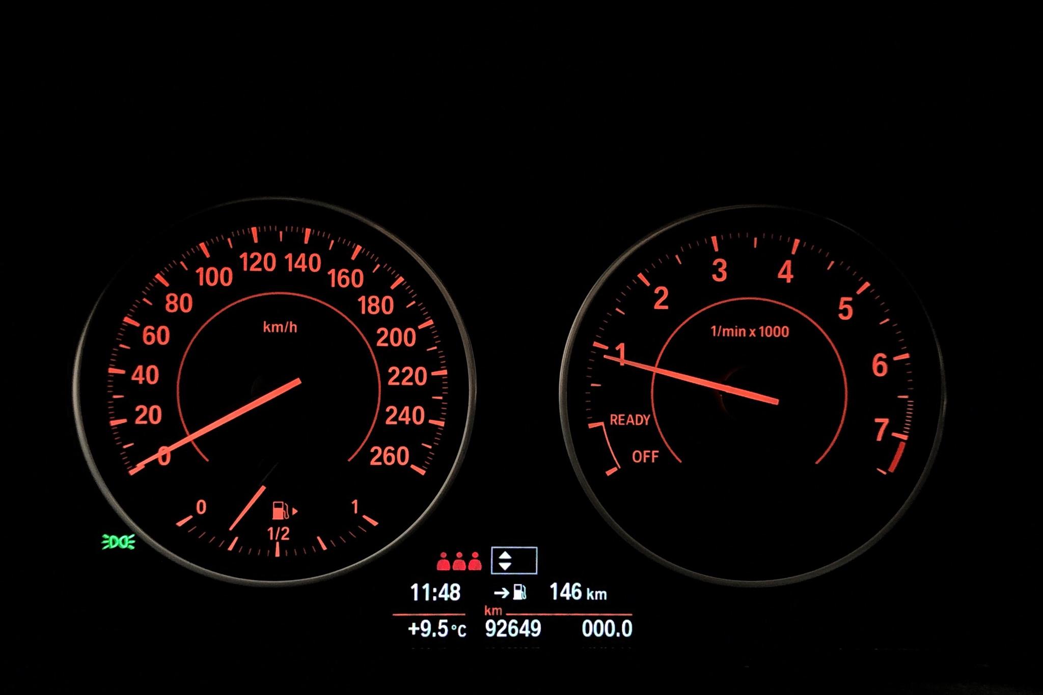 BMW 116i 5dr, F20 (136hk) - 92 650 km - Manual - silver - 2015