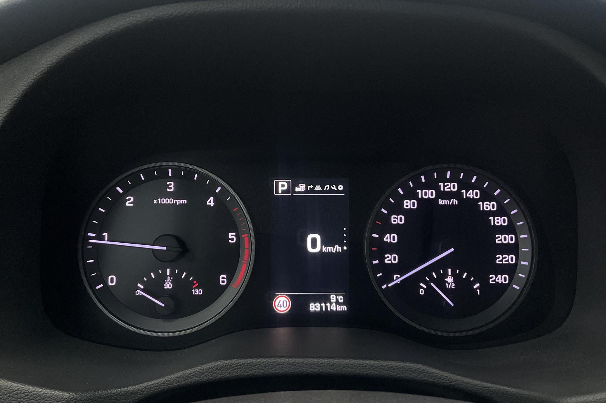 Hyundai Tucson 2.0 D 4WD (136hk) - 83 080 km - Automatic - Light Blue - 2017