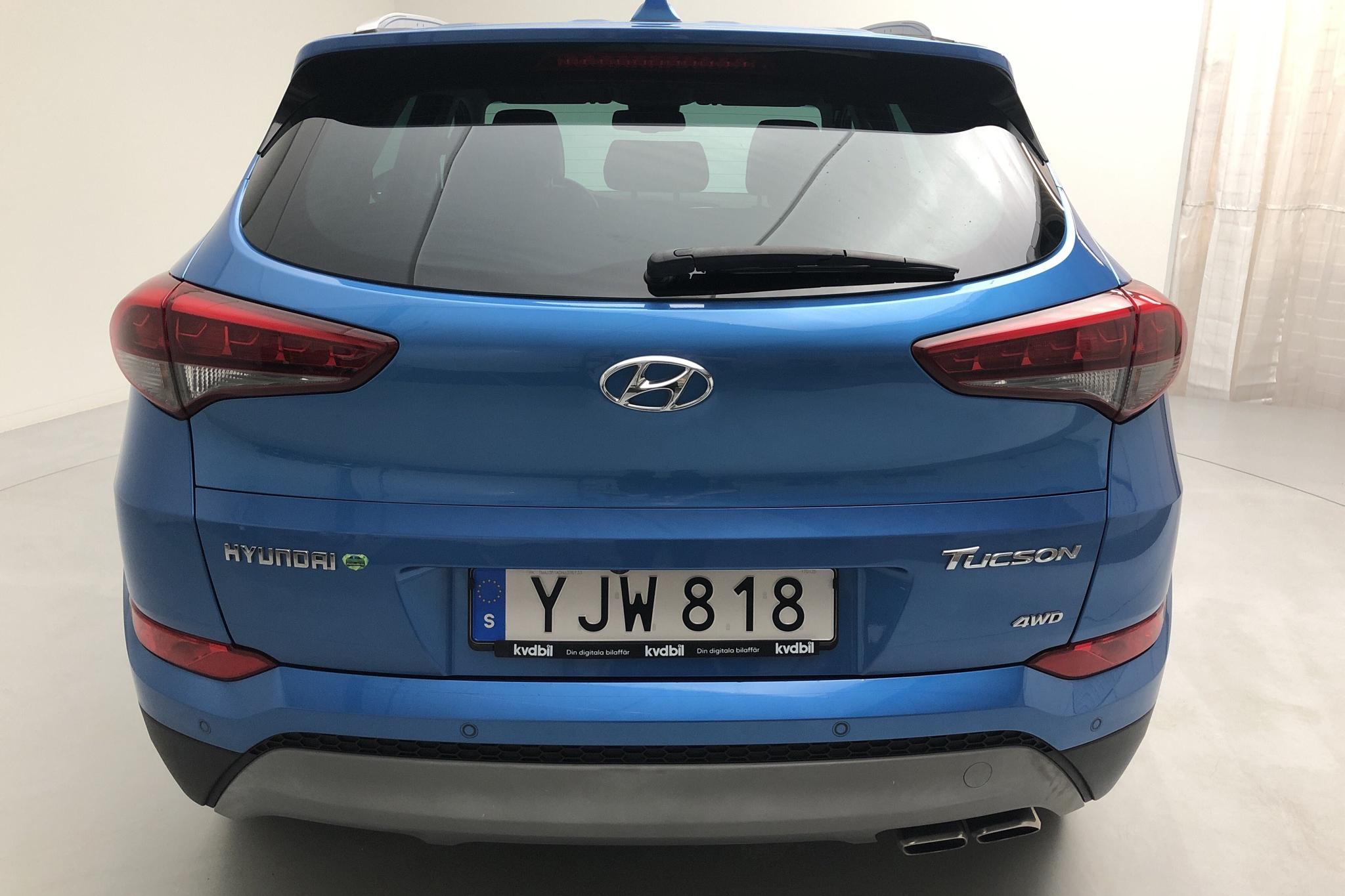 Hyundai Tucson 2.0 D 4WD (136hk) - 8 308 mil - Automat - Light Blue - 2017