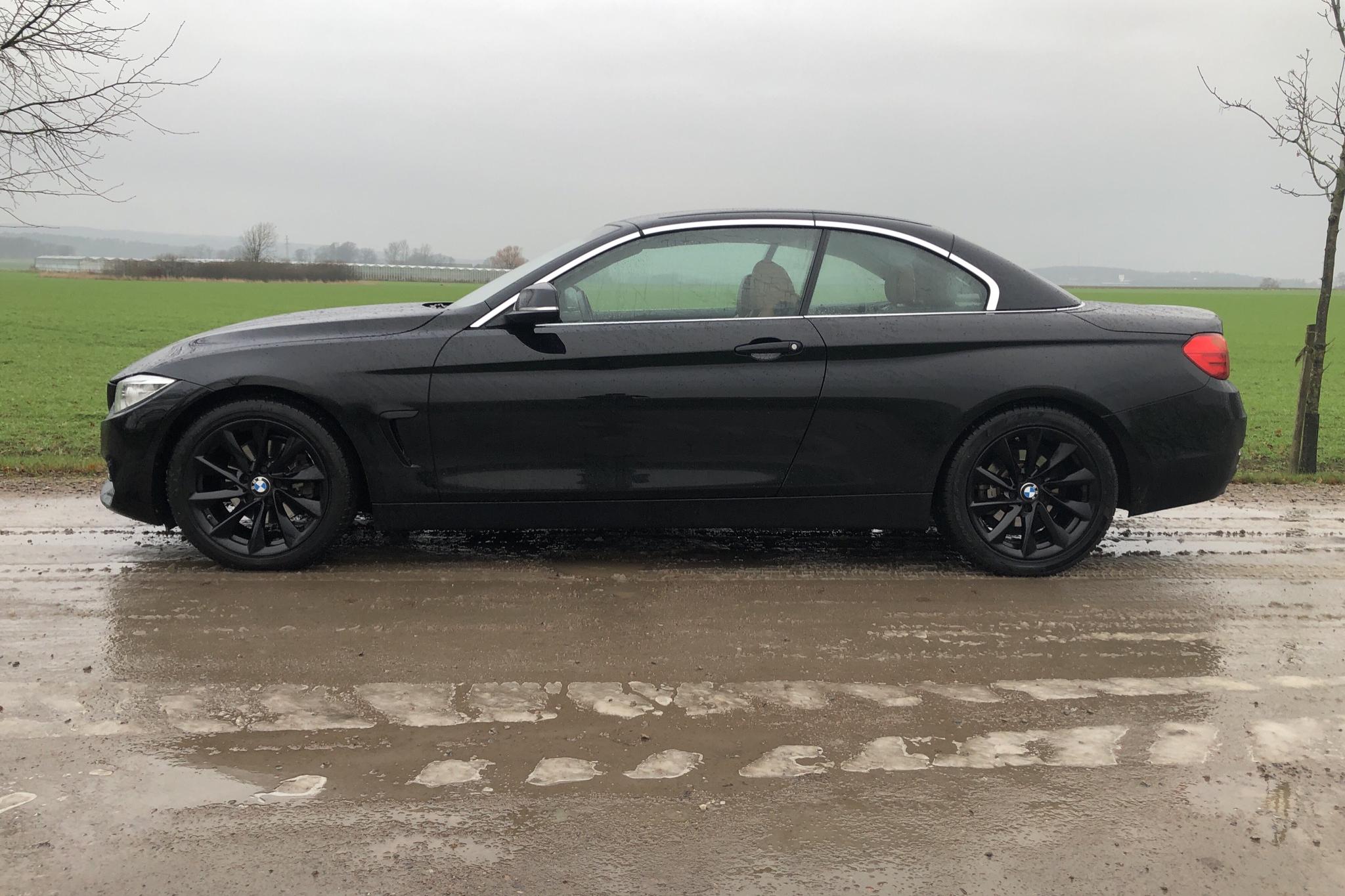 BMW 420d Cabriolet, F33 (190hk) - 87 370 km - Automatic - black - 2016