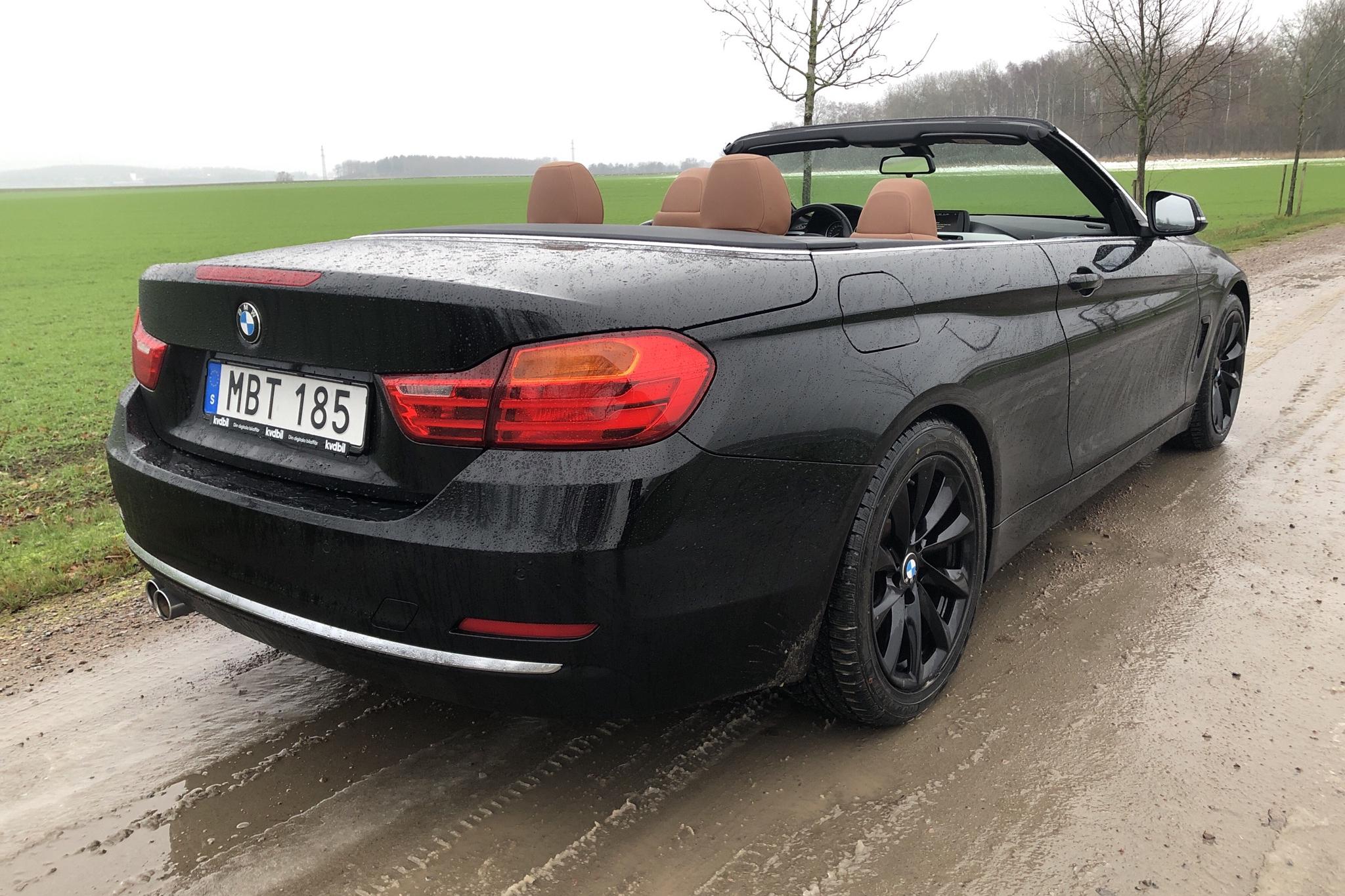 BMW 420d Cabriolet, F33 (190hk) - 8 737 mil - Automat - svart - 2016