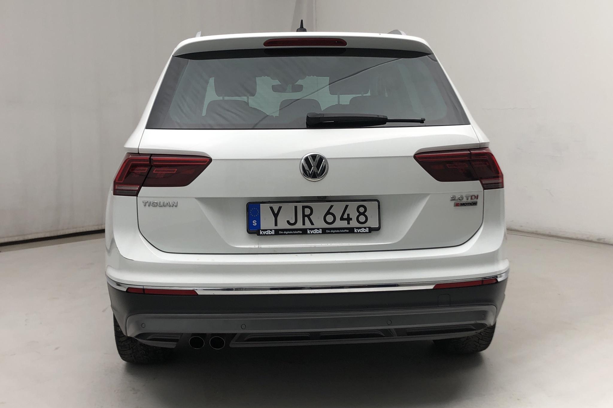 VW Tiguan 2.0 TDI 4MOTION (190hk) - 59 600 km - Automatic - white - 2017