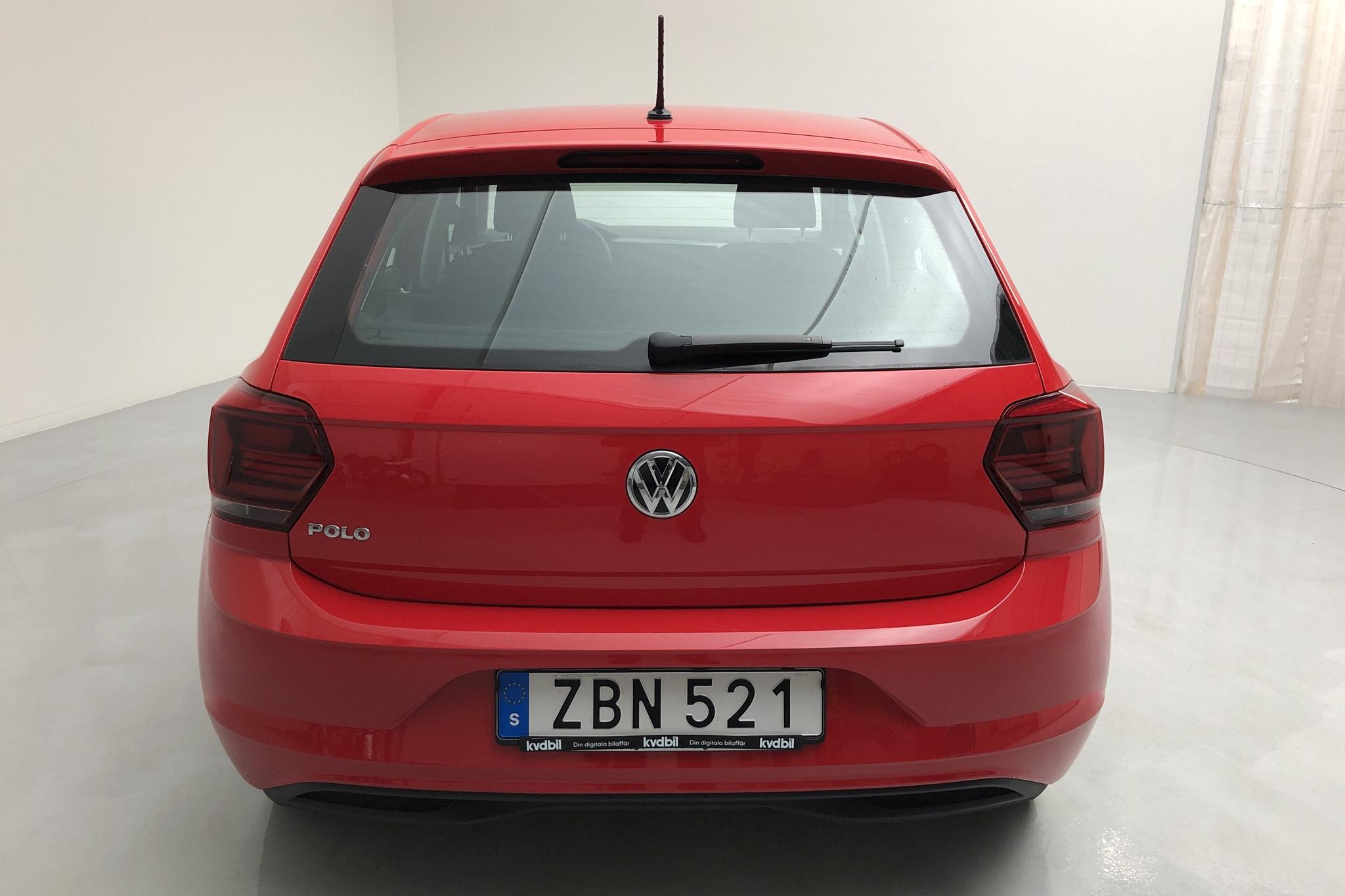 VW Polo 1.0 TSI 5dr (95hk) - 23 080 km - Automatic - red - 2018