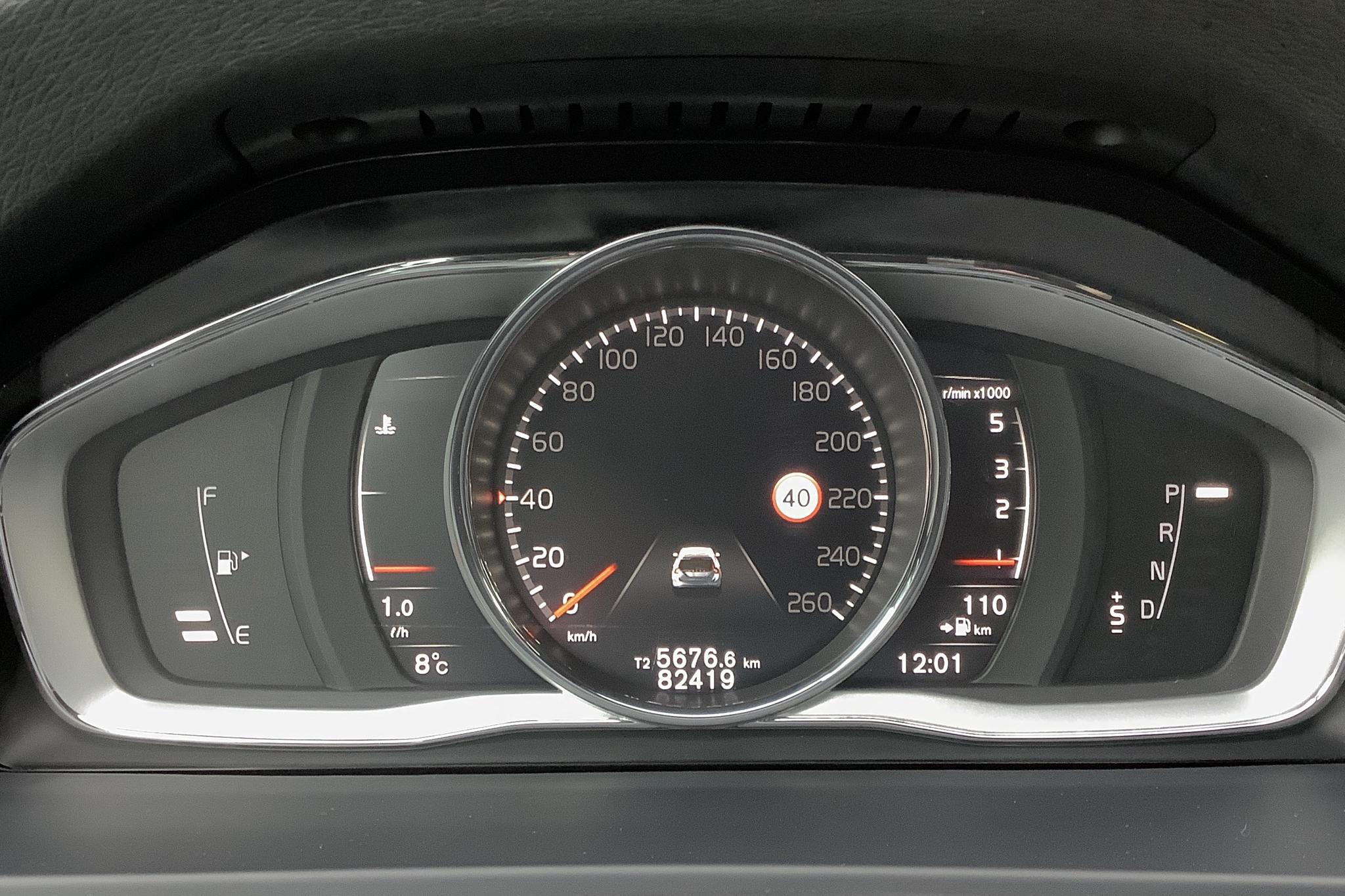 Volvo V60 D4 AWD (190hk) - 82 410 km - Automatic - black - 2018
