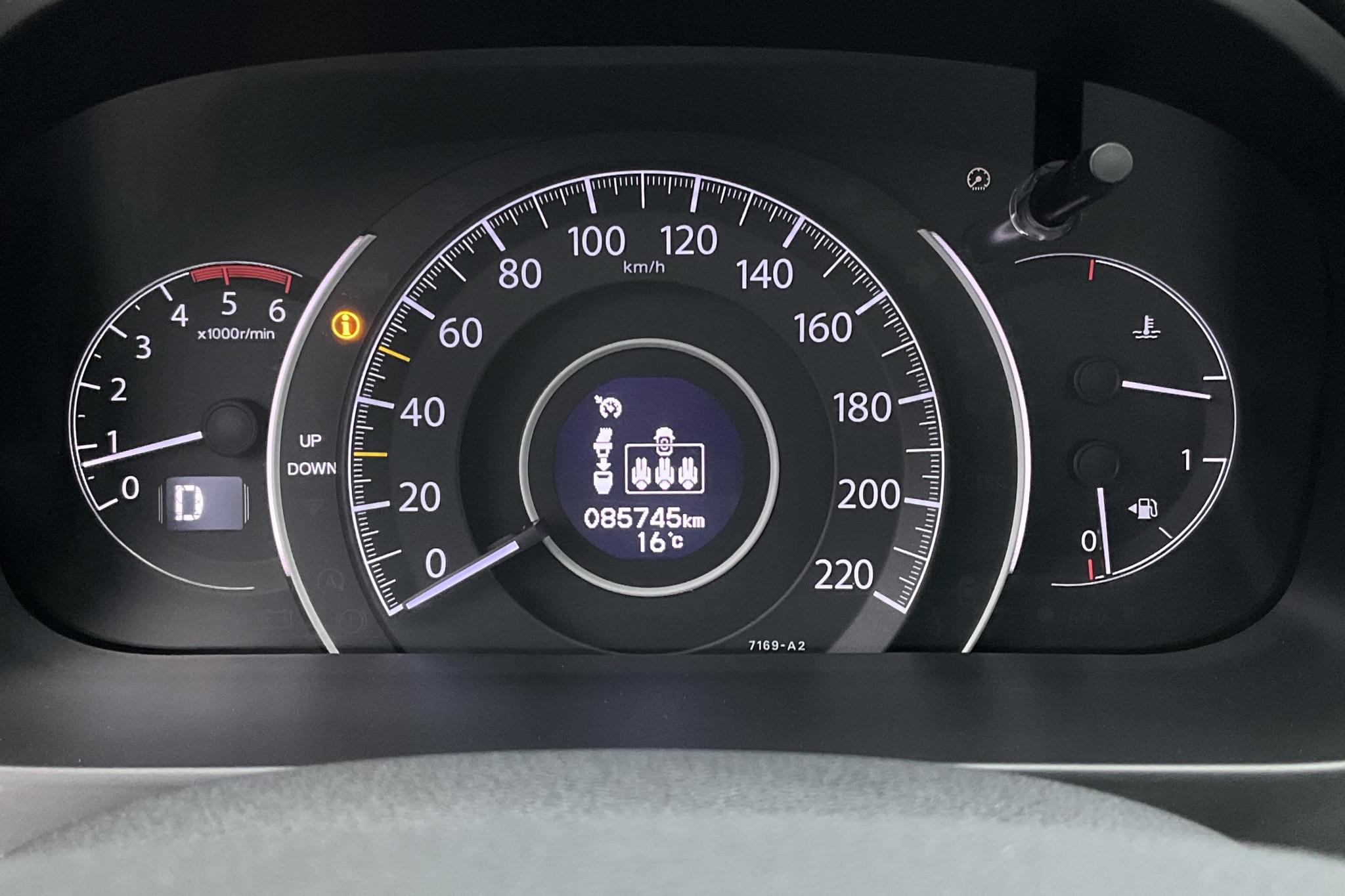 Honda CR-V 1.6 i-DTEC 4WD (160hk) - 85 750 km - Automatic - white - 2015