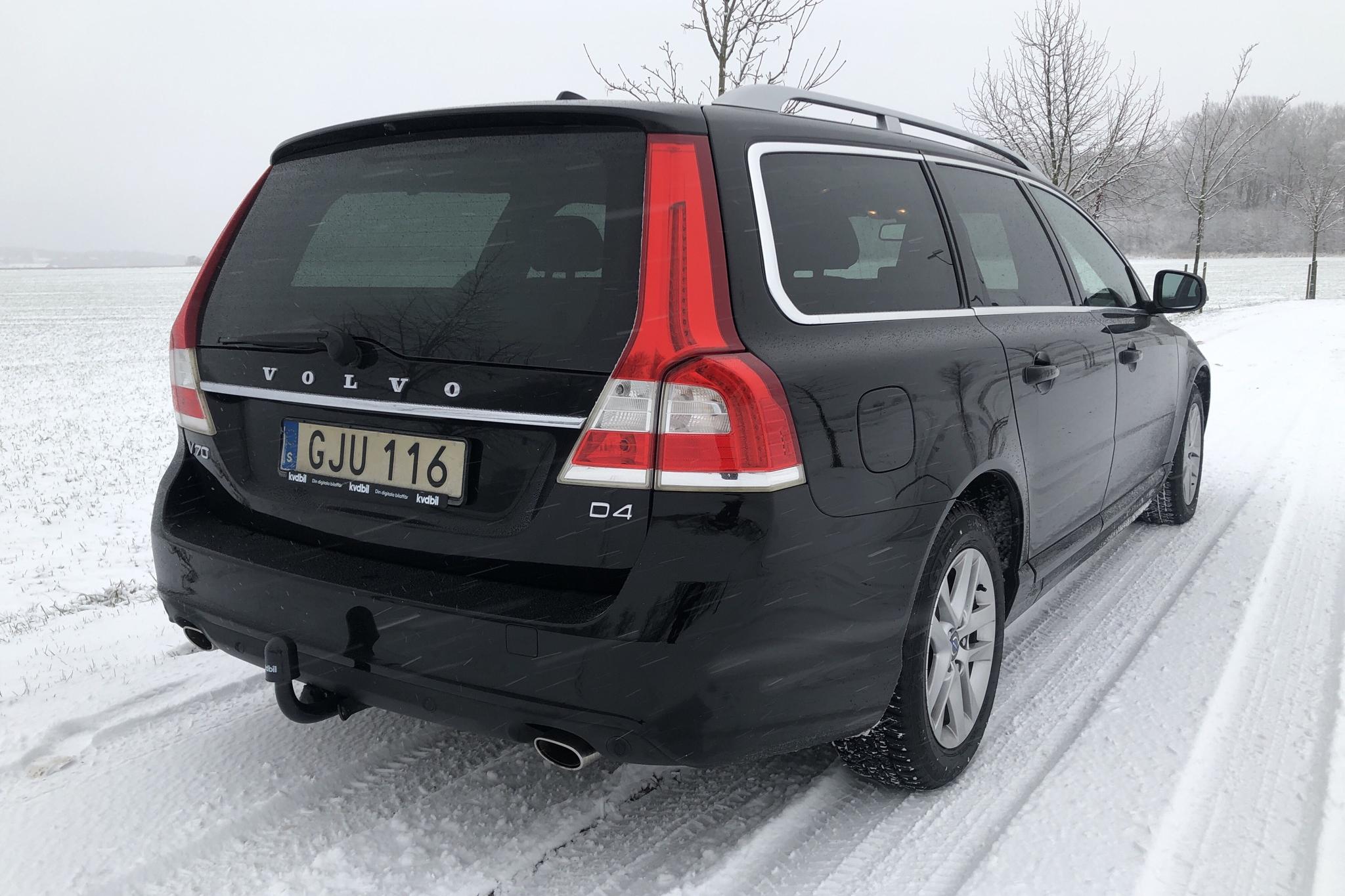 Volvo V70 II D4 (181hk) - 204 770 km - Automatic - black - 2014