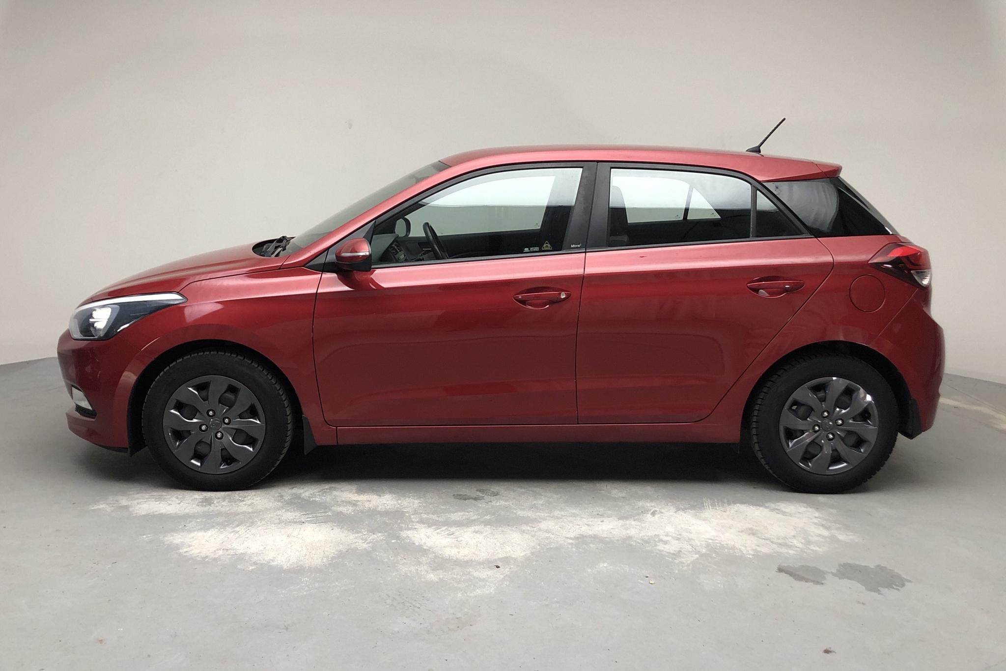 Hyundai i20 1.2 (75hk) - 46 000 km - Manual - red - 2018