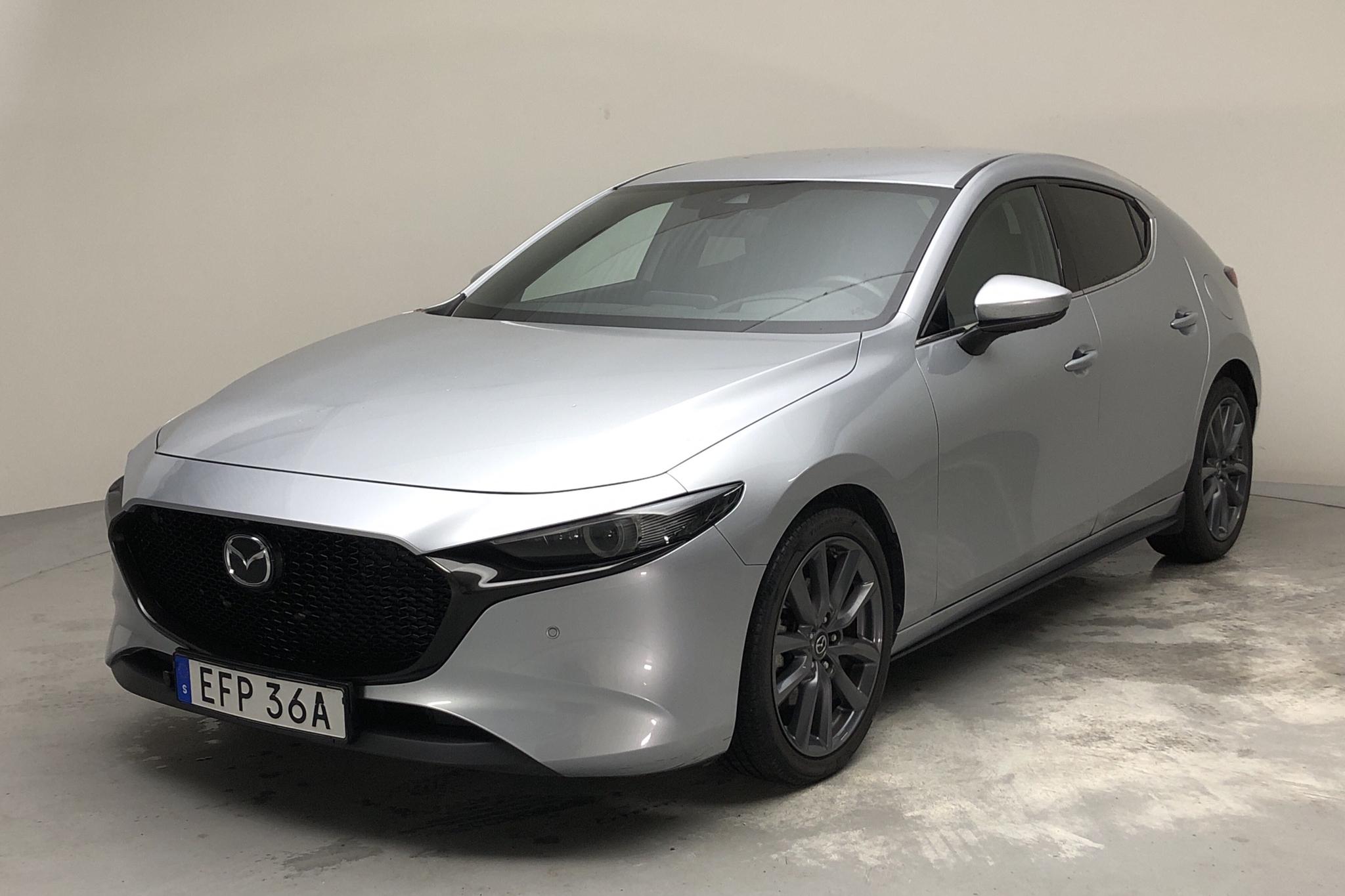 Mazda 3 2.0 5dr (122hk) - 54 540 km - Automatic - gray - 2019