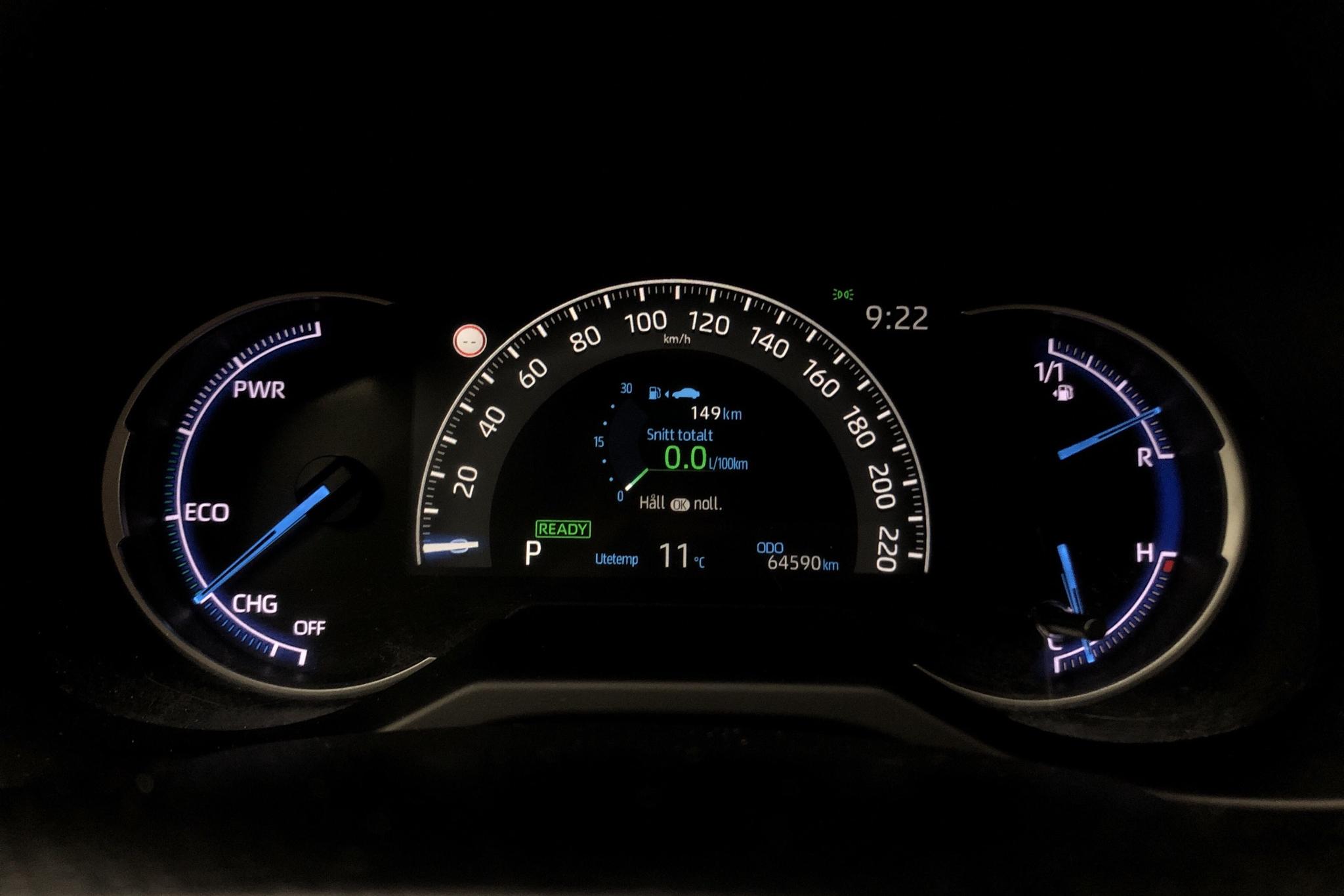Toyota RAV4 2.5 HSD AWD (222hk) - 64 590 km - Automatic - black - 2020