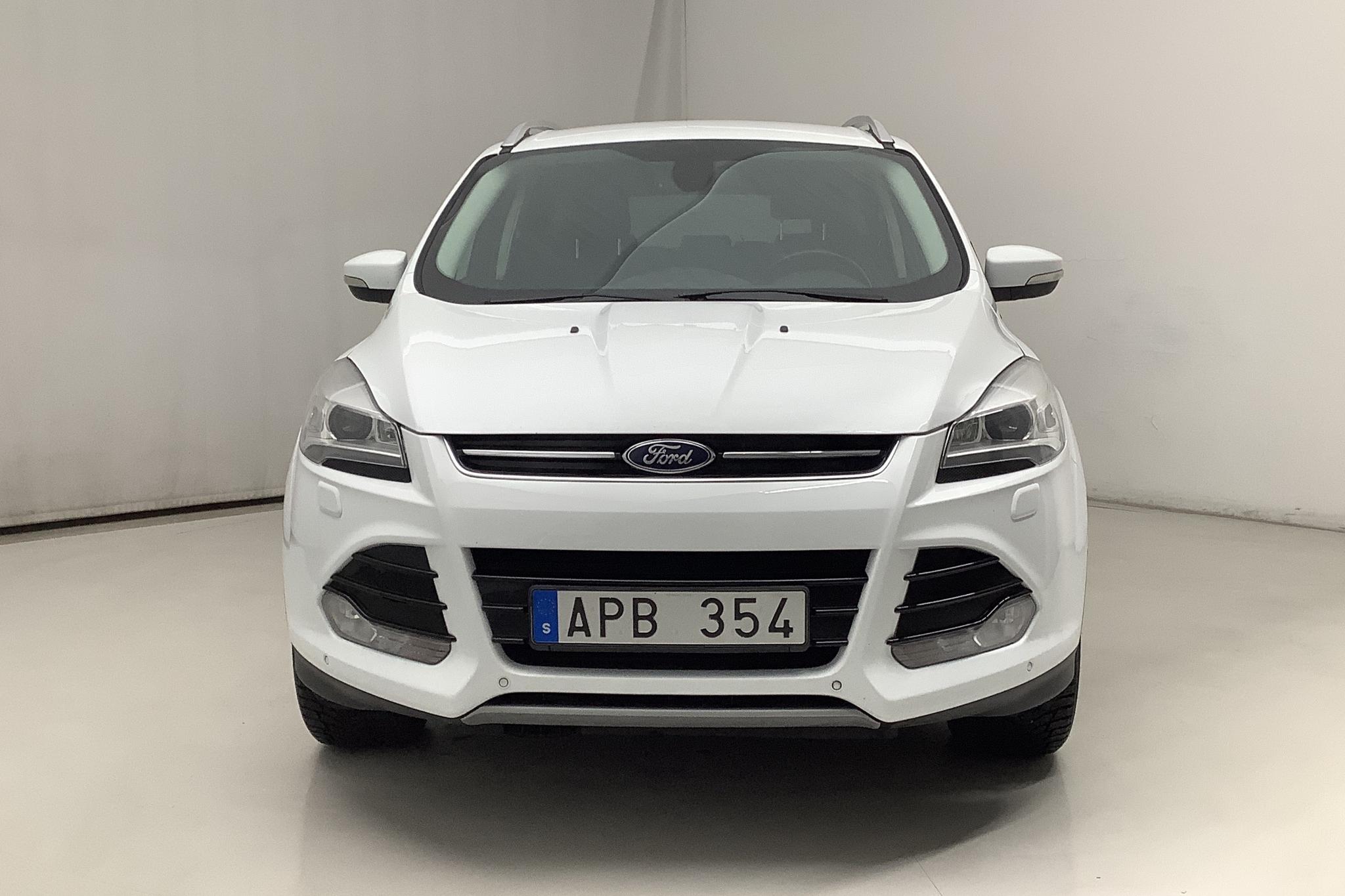 Ford Kuga 2.0 TDCi 4WD (140hk) - 159 700 km - Automatic - white - 2014
