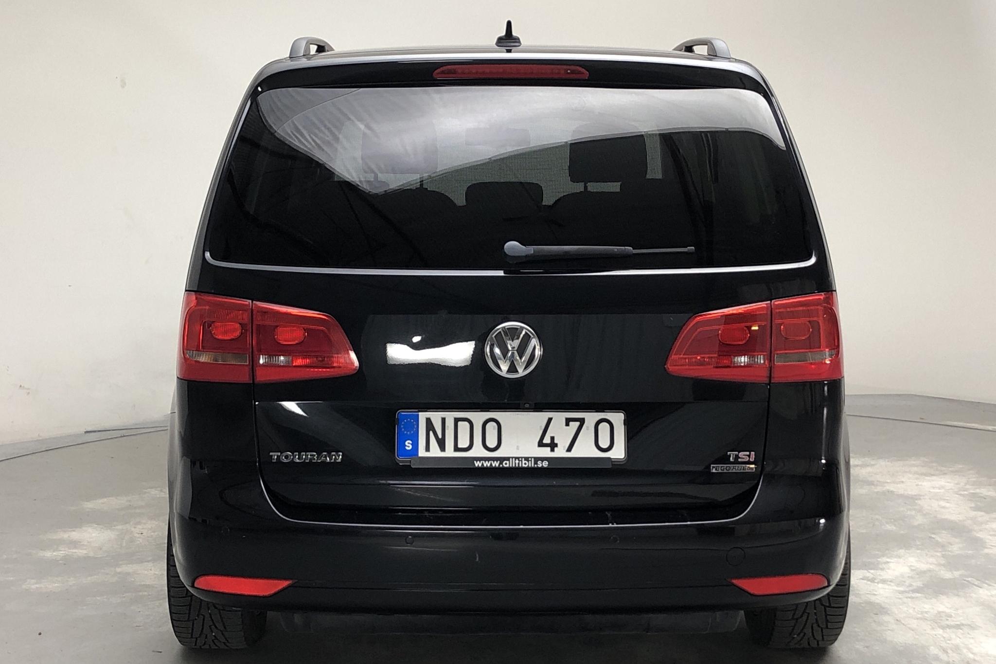 VW Touran 1.4 TGI EcoFuel (150hk) - 192 950 km - Automatic - black - 2013