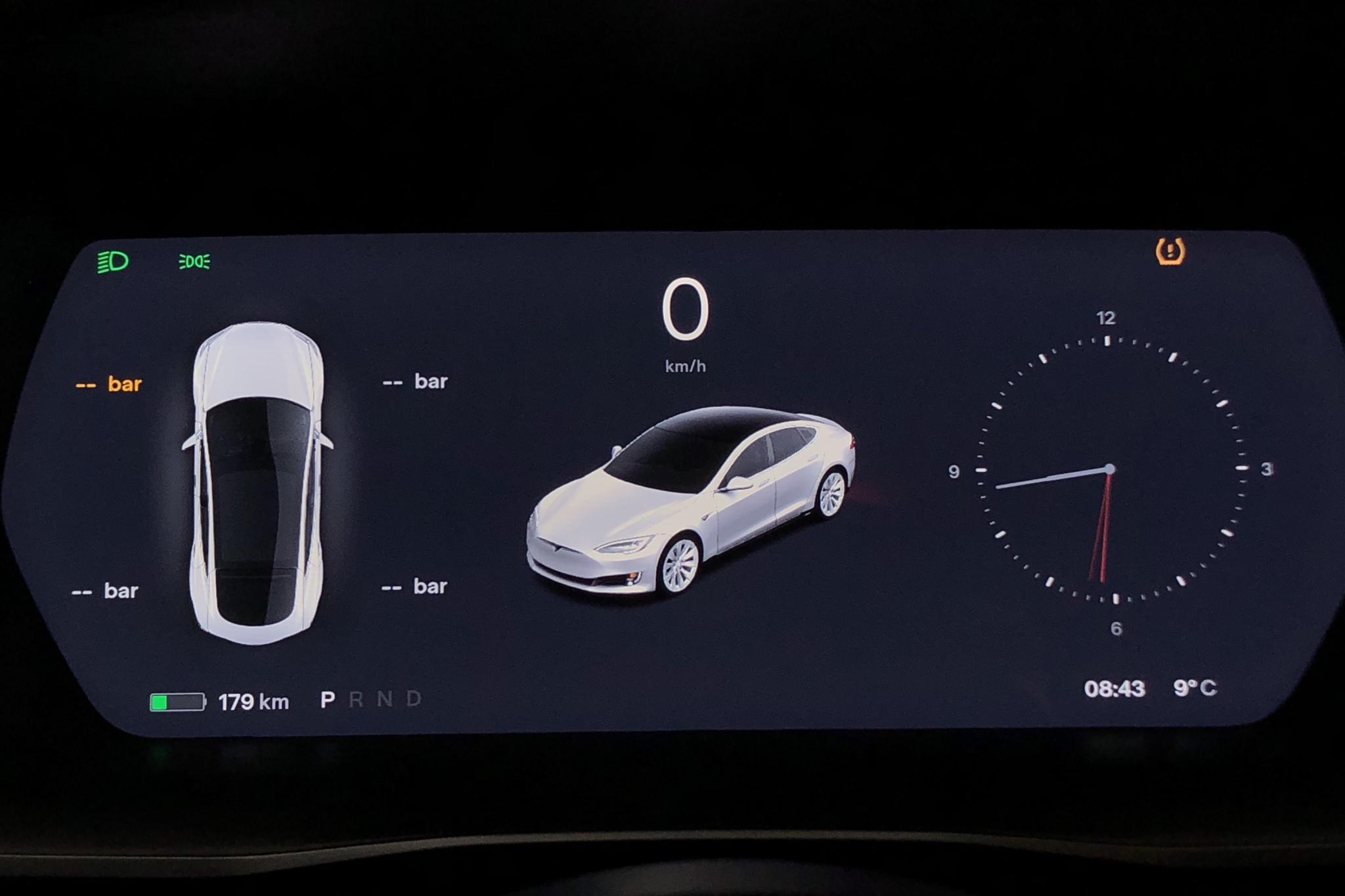 Tesla Model S 100D - 7 102 mil - Automat - vit - 2019
