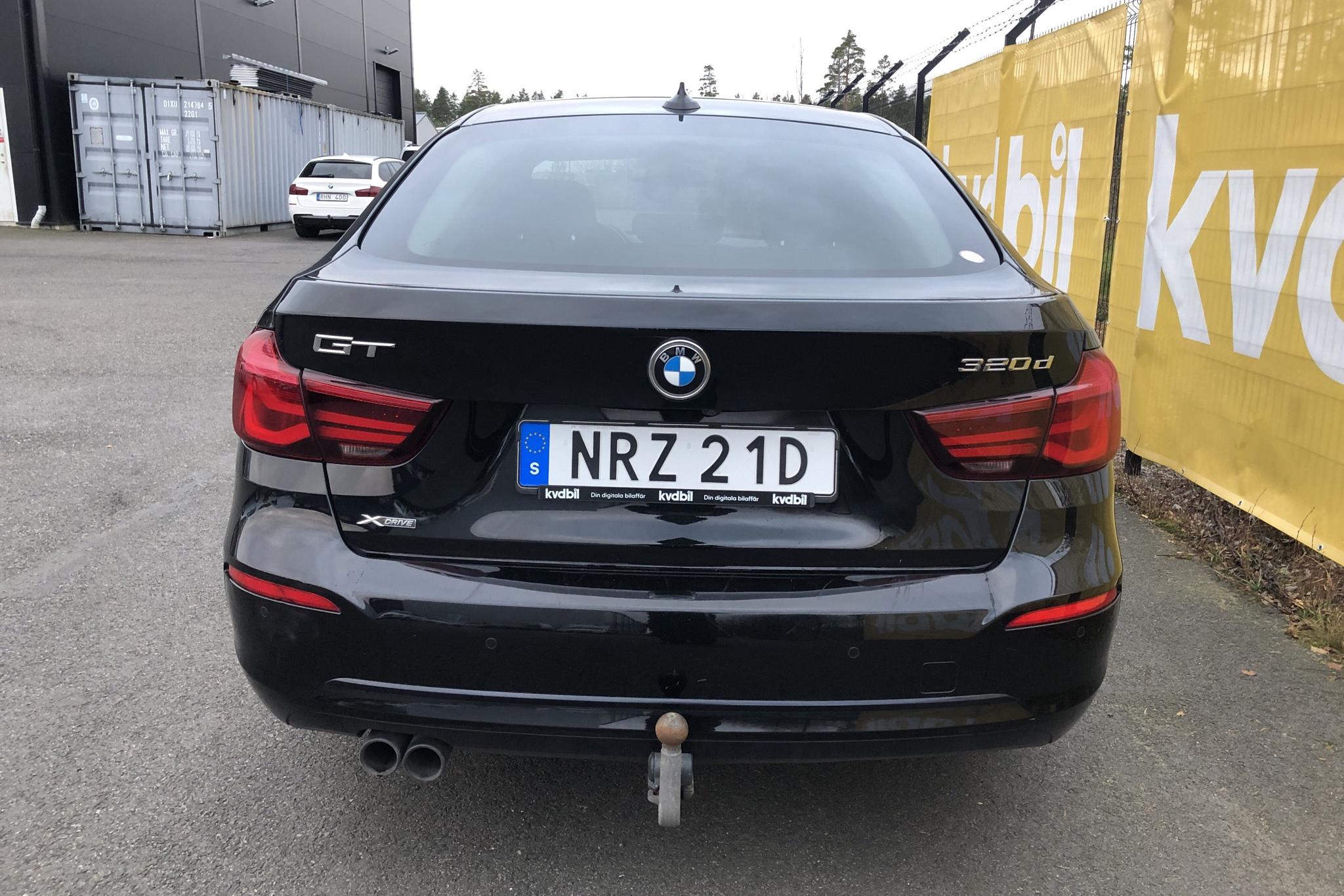 BMW 320d GT xDrive, F34 (190hk) - 241 660 km - Automatic - black - 2020