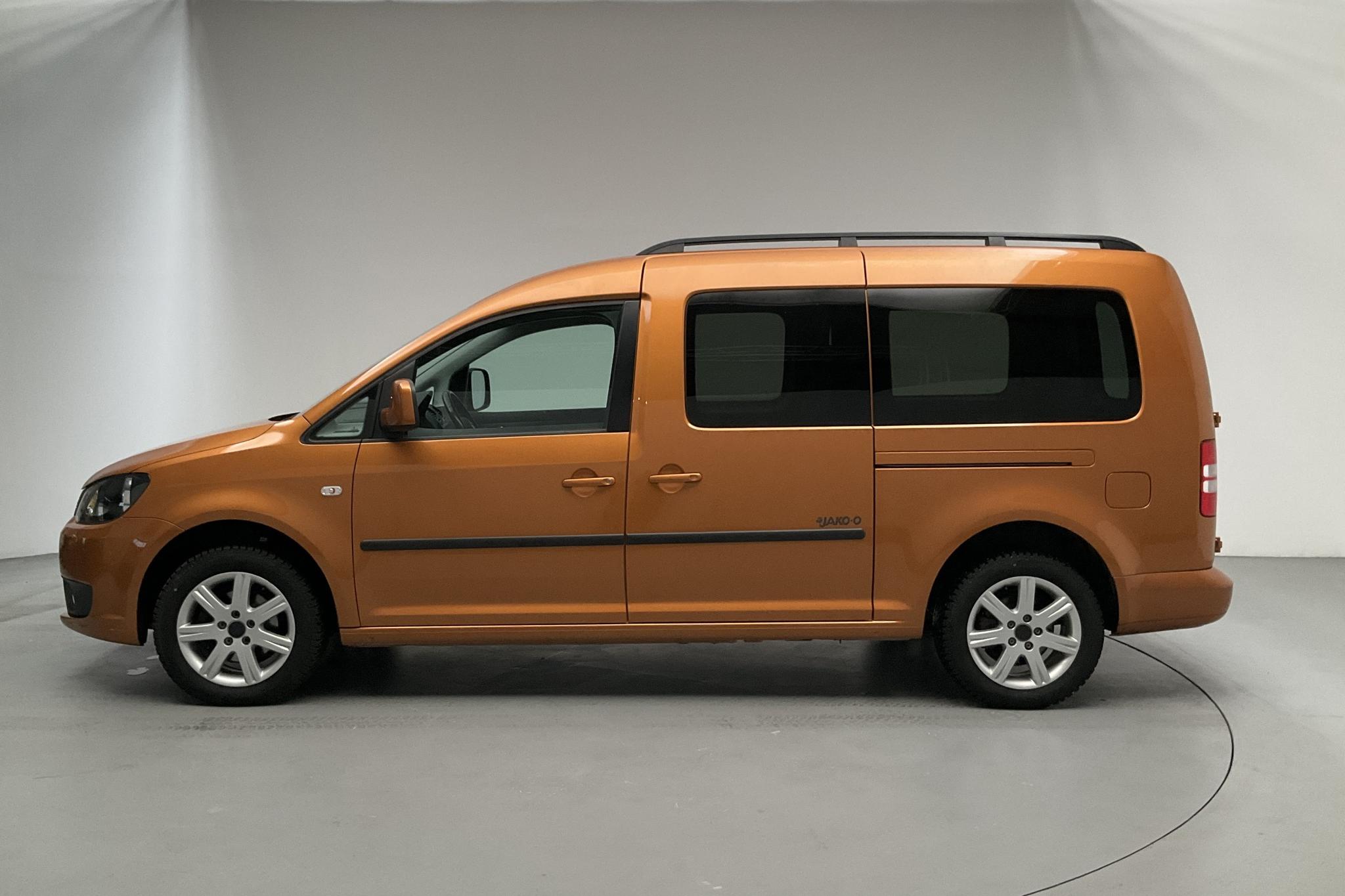 VW Caddy MPV Maxi 1.6 TDI (102hk) - 134 350 km - Automatic - orange - 2014