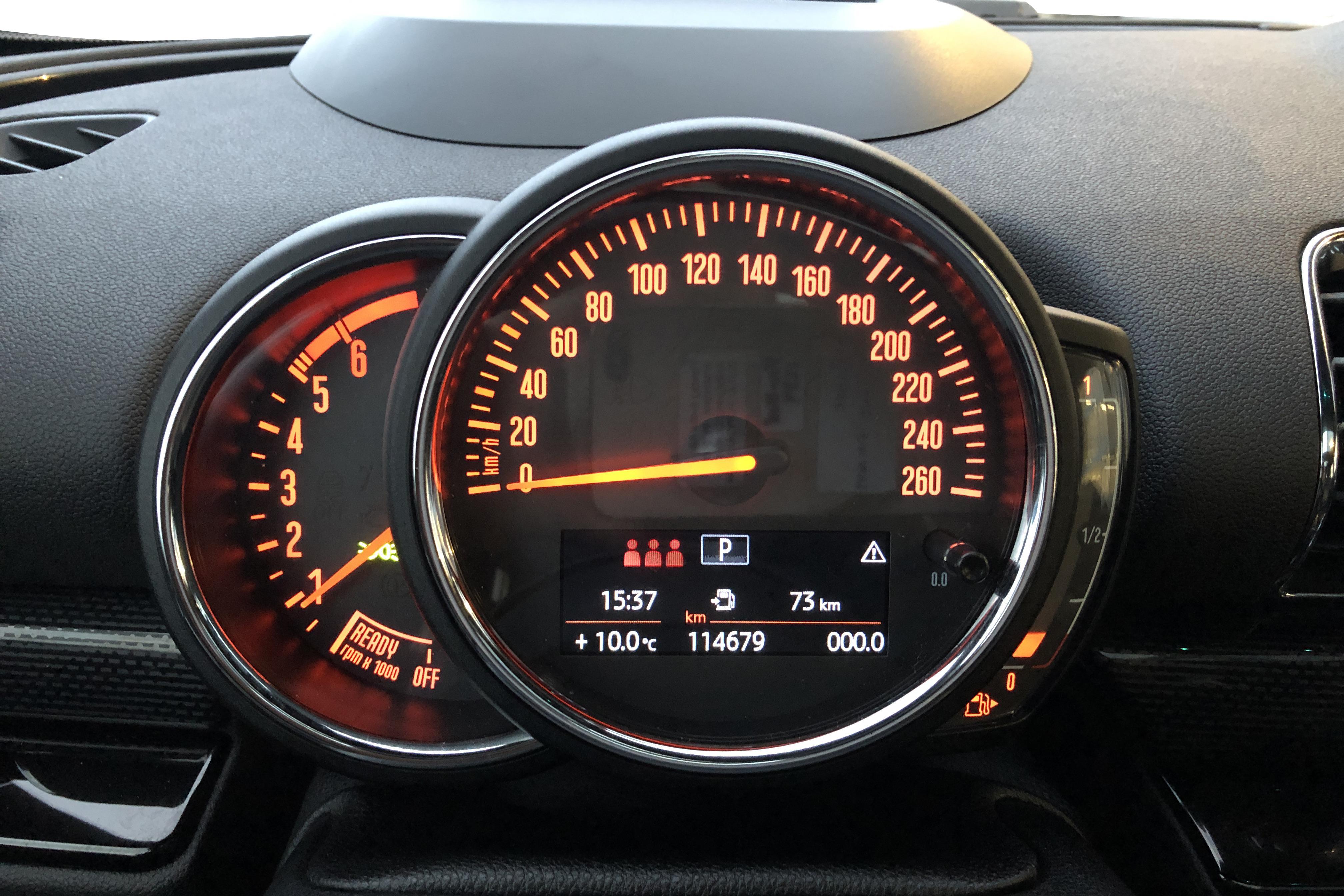 MINI Cooper SD 2.0 ALL4 Clubman, F54 (190hk) - 114 670 km - Automatic - gray - 2017