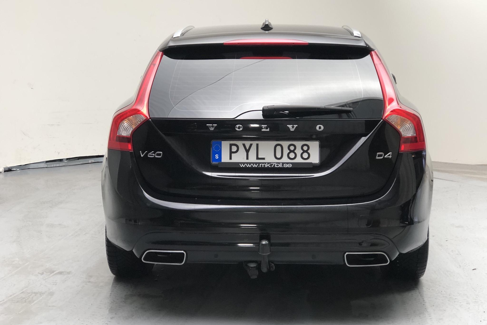 Volvo V60 D4 (190hk) - 126 680 km - Automatic - black - 2017