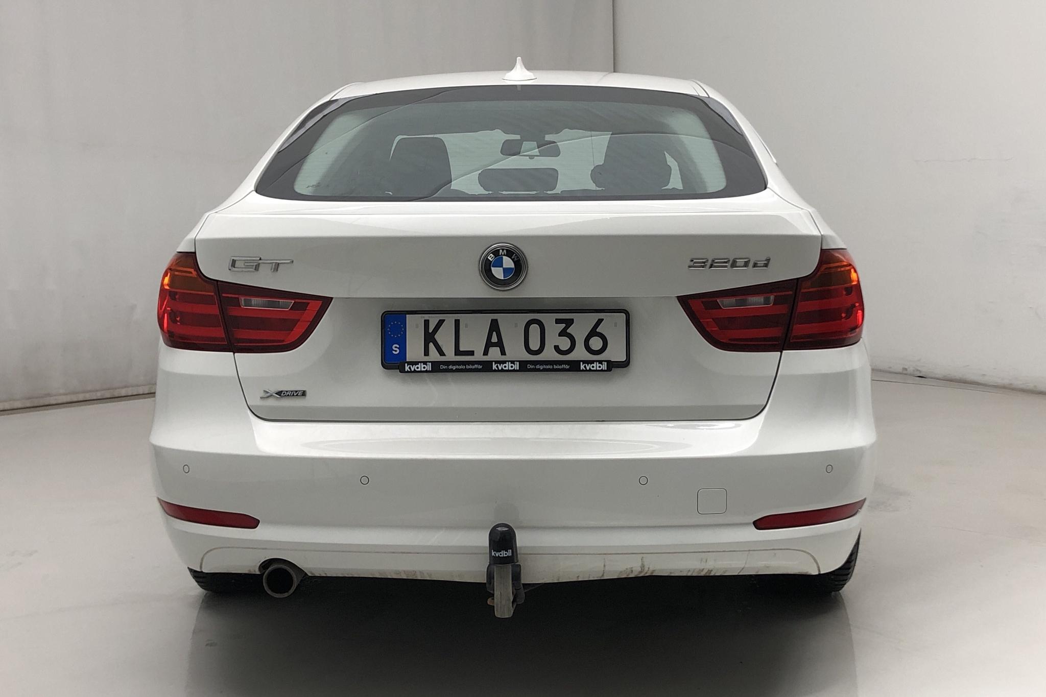 BMW 320d GT xDrive, F34 (184hk) - 265 300 km - Manual - white - 2014