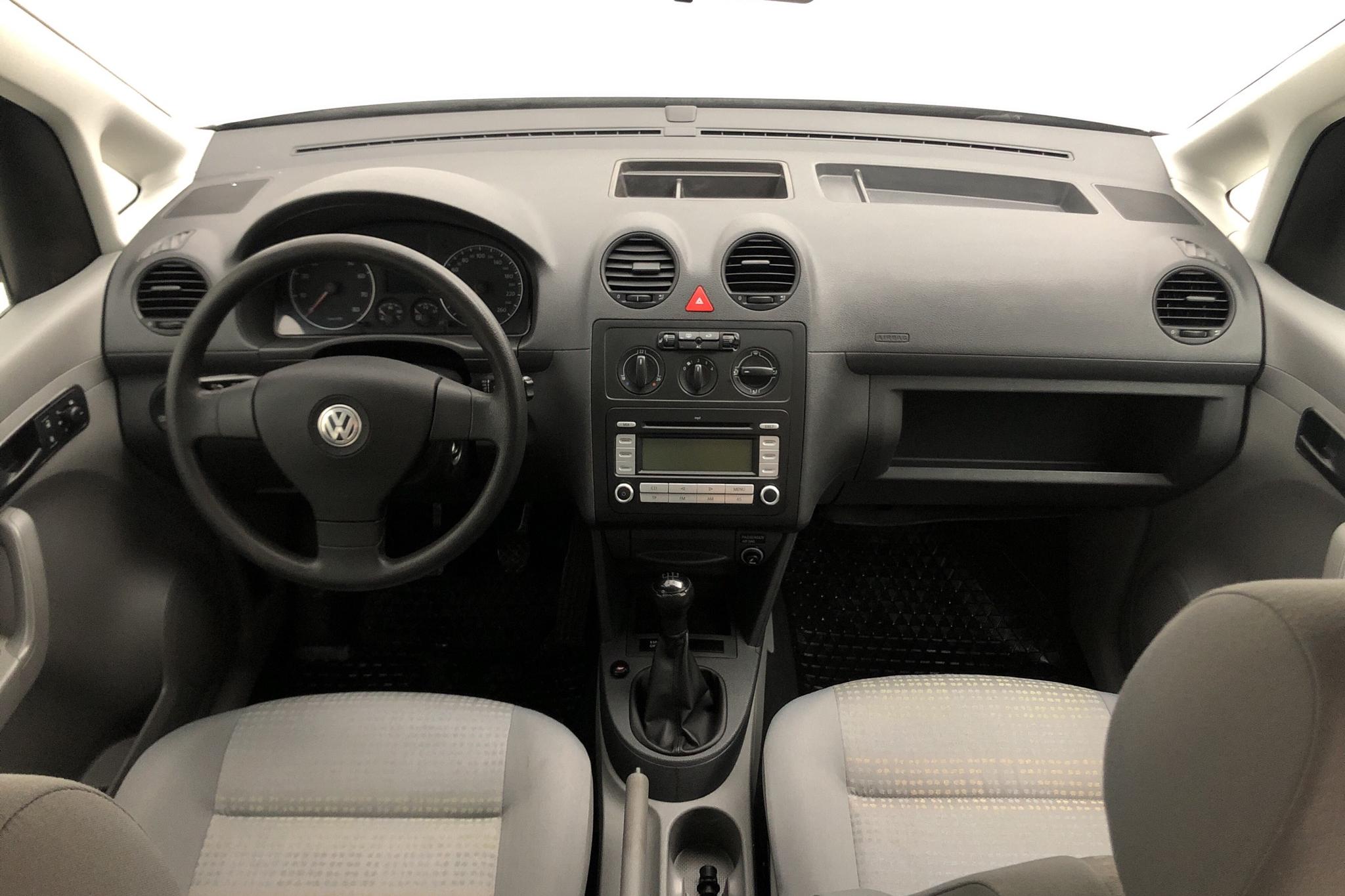 VW Caddy Life 2.0 EcoFuel (109hk) - 64 180 km - Manual - silver - 2009