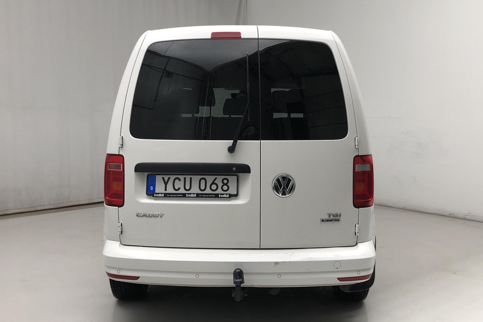 VW Caddy MPV 1.4 TGI (110hk) - 75 360 km - Manual - white - 2016