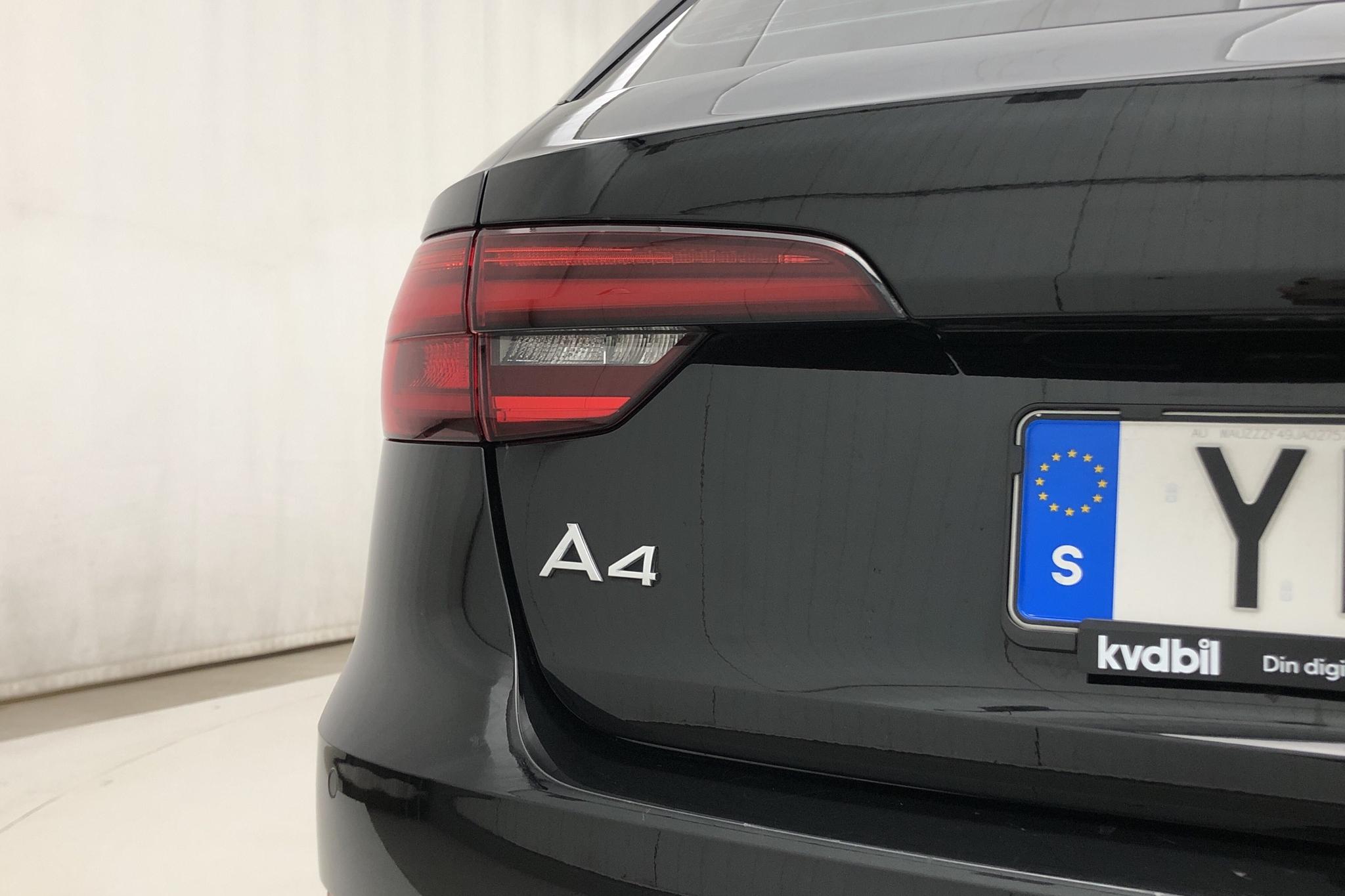 Audi A4 2.0 TDI Avant (190hk) - 159 500 km - Automatic - black - 2018