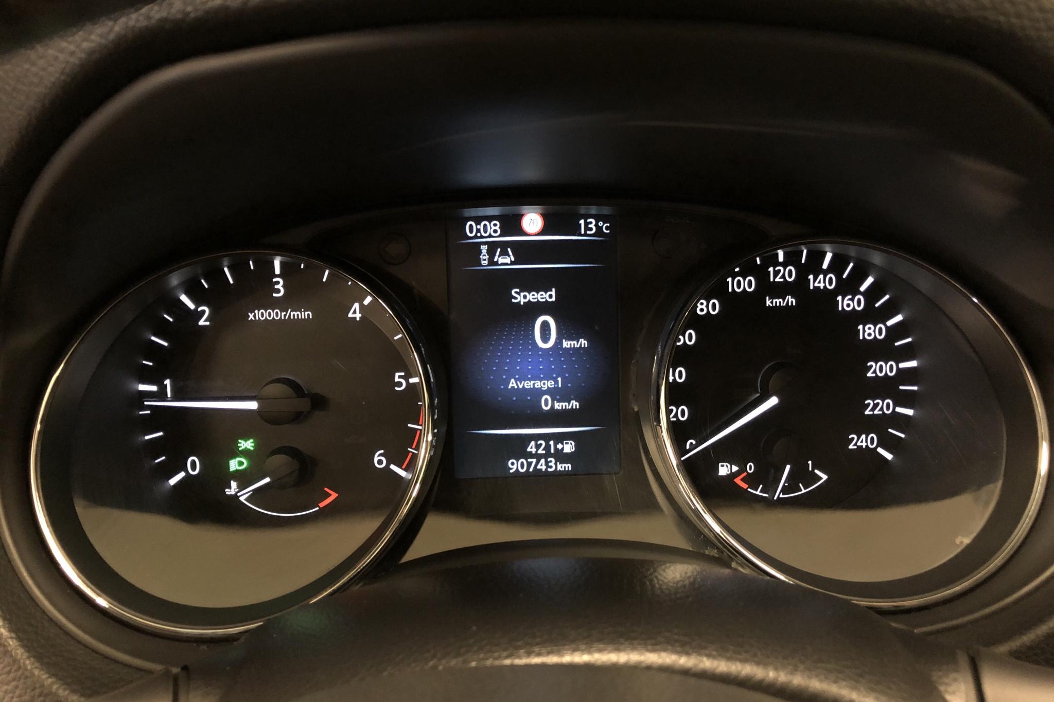 Nissan Qashqai 1.5 dCi (110hk) - 9 074 mil - Manuell - svart - 2015