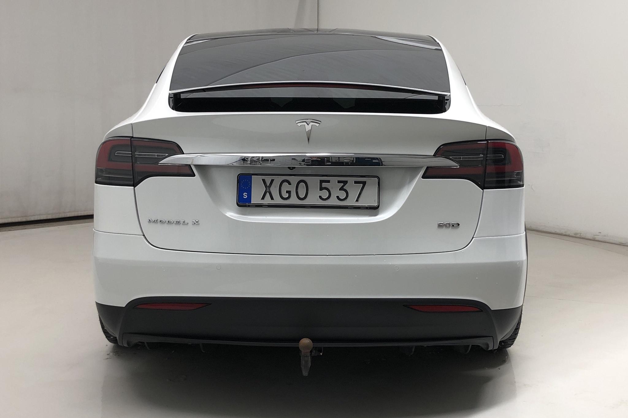 Tesla Model X 90D - 7 218 mil - Automat - vit - 2017