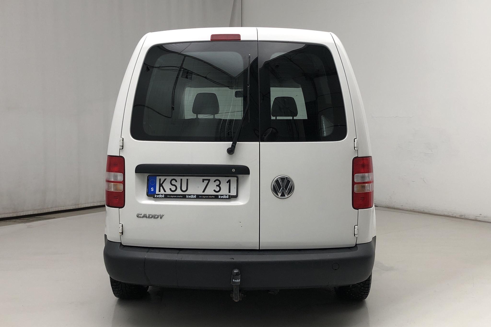 VW Caddy 1.6 TDI Skåp (102hk) - 13 935 mil - Manuell - vit - 2011