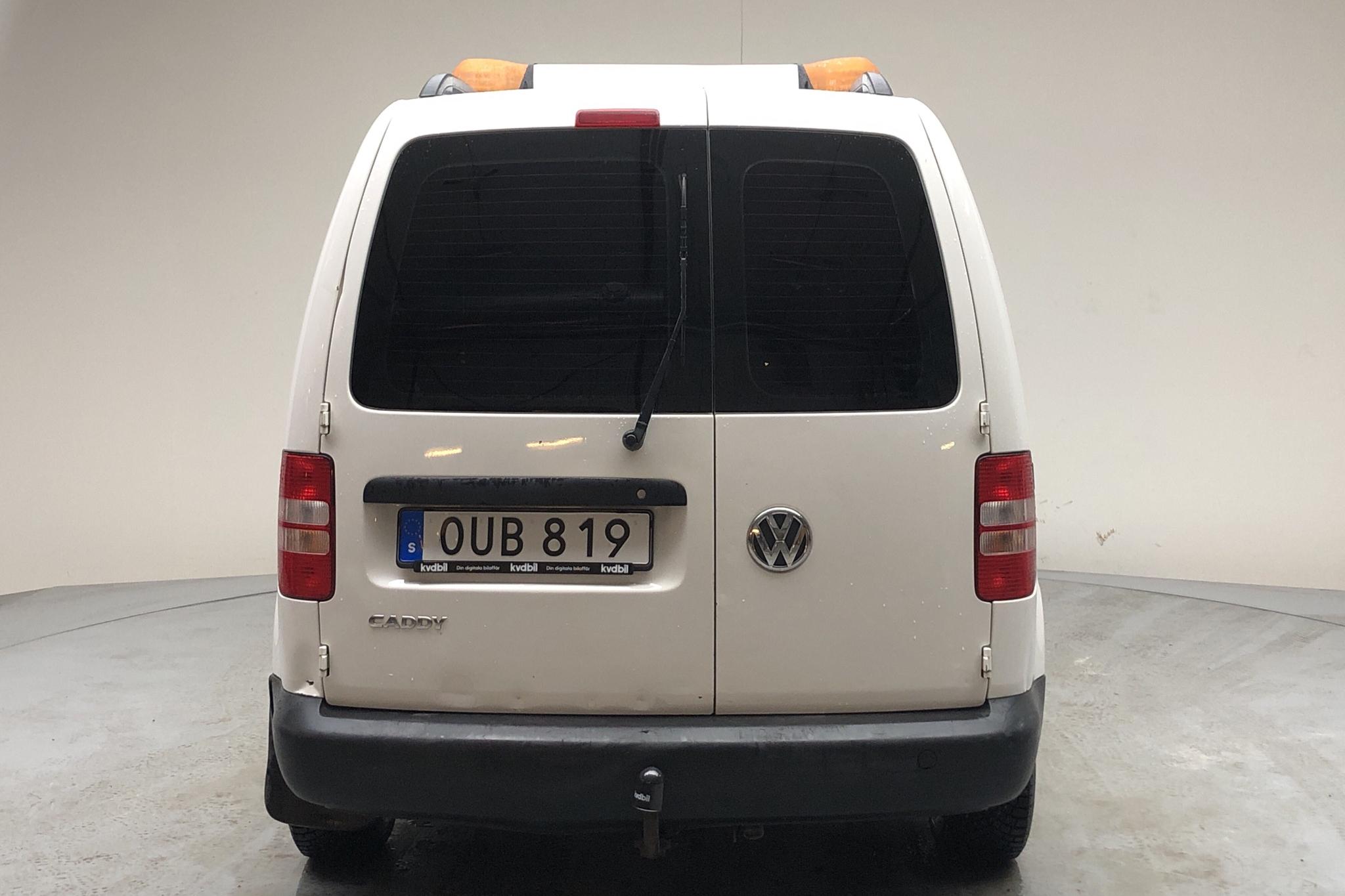 VW Caddy 1.6 TDI Skåp (102hk) - 14 163 mil - Manuell - vit - 2015