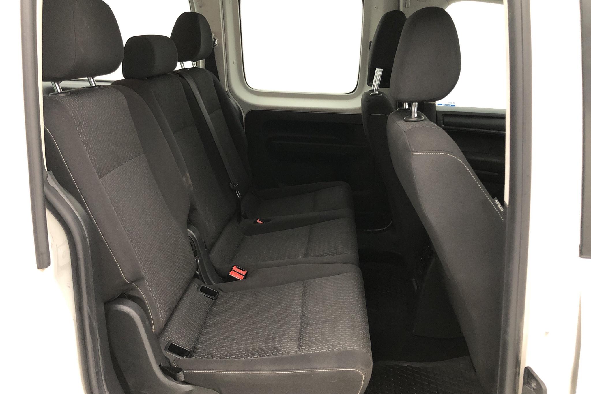 VW Caddy MPV Maxi 1.4 TGI (110hk) - 138 020 km - Automatic - white - 2017